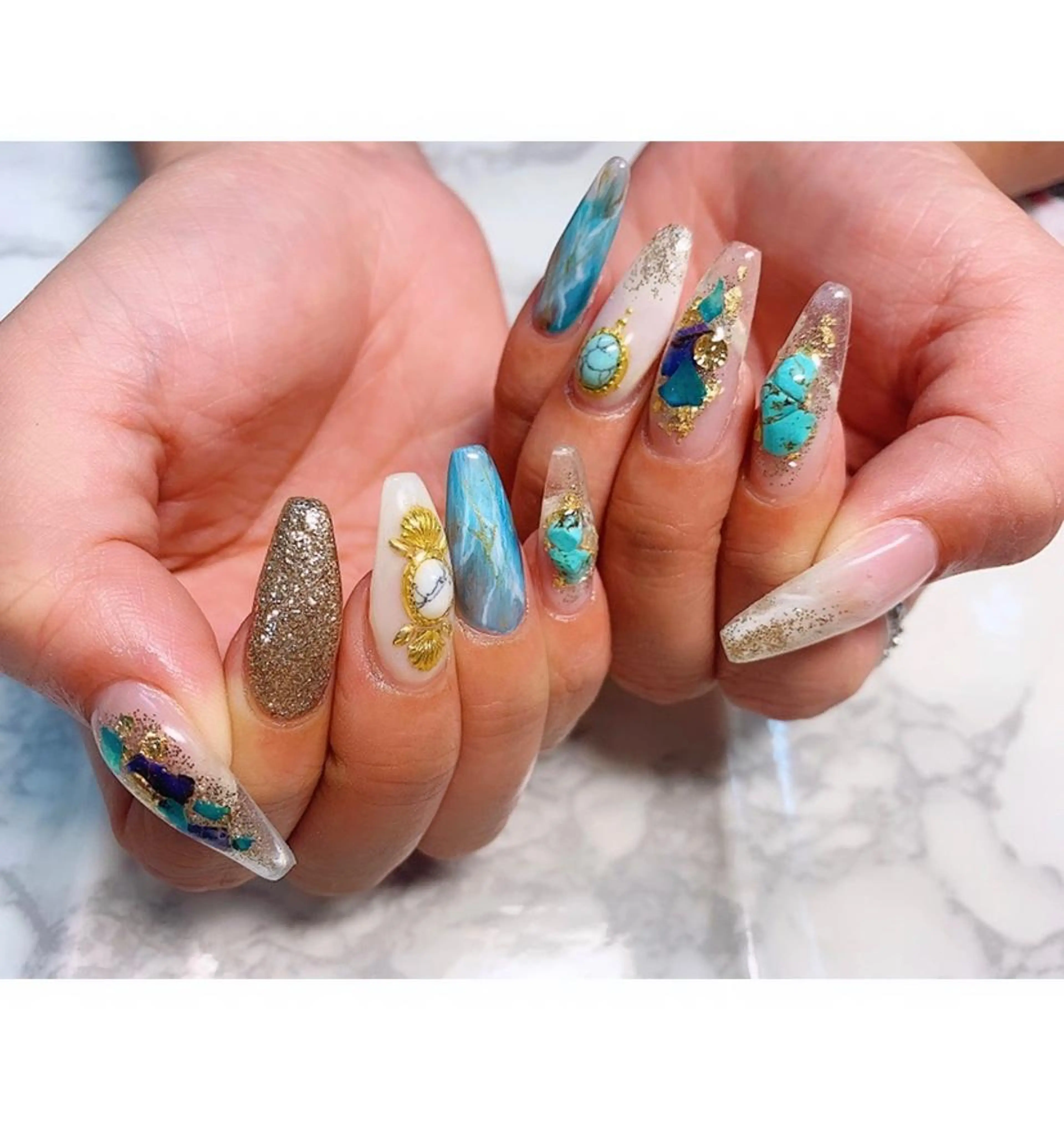 ネイル Bersinar nail所属・Bersinar nail(rina)のネイルデザイン