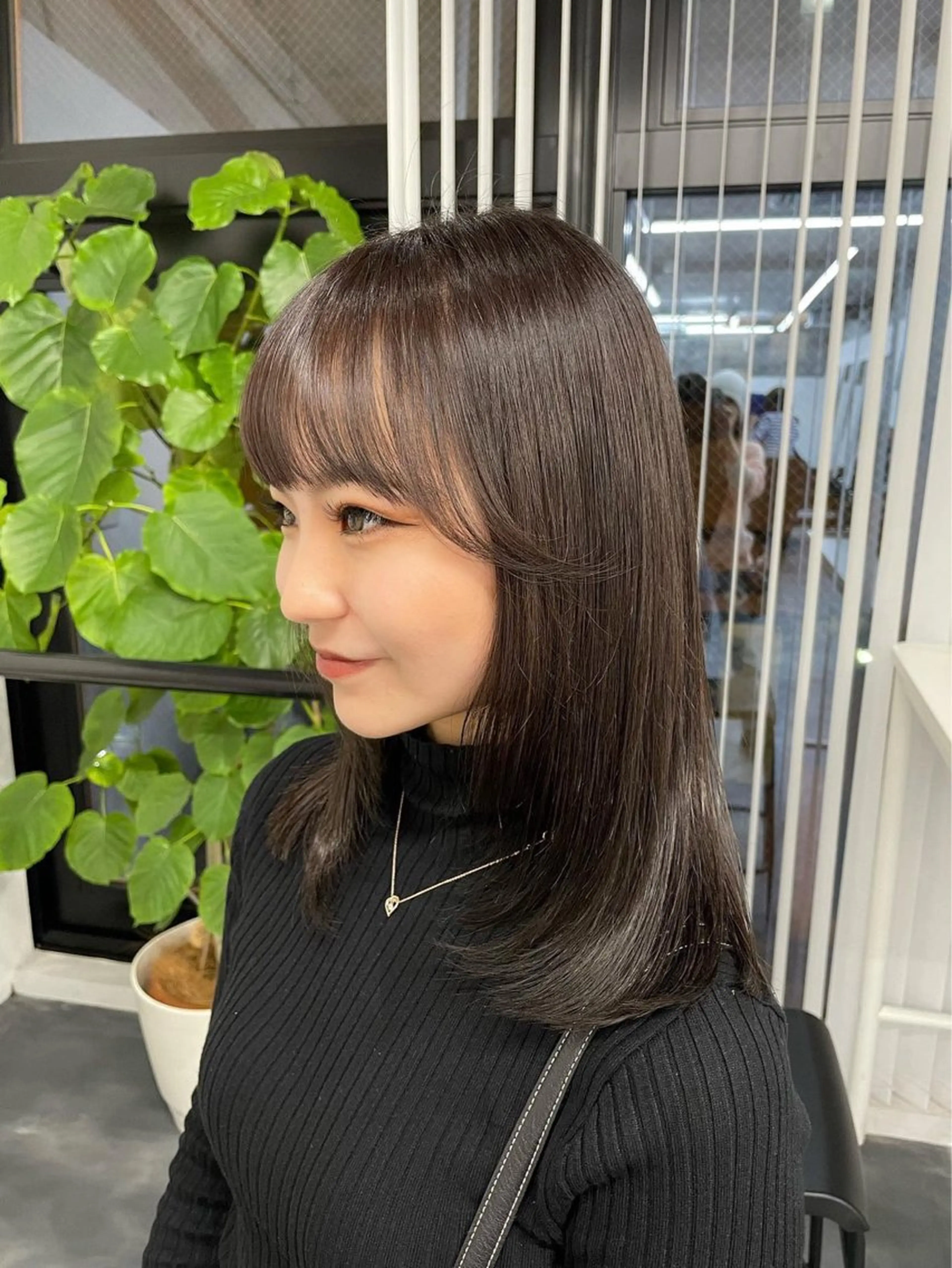 セミロング 吉祥寺徒歩8分 🩵藤木寧子のヘアスタイル