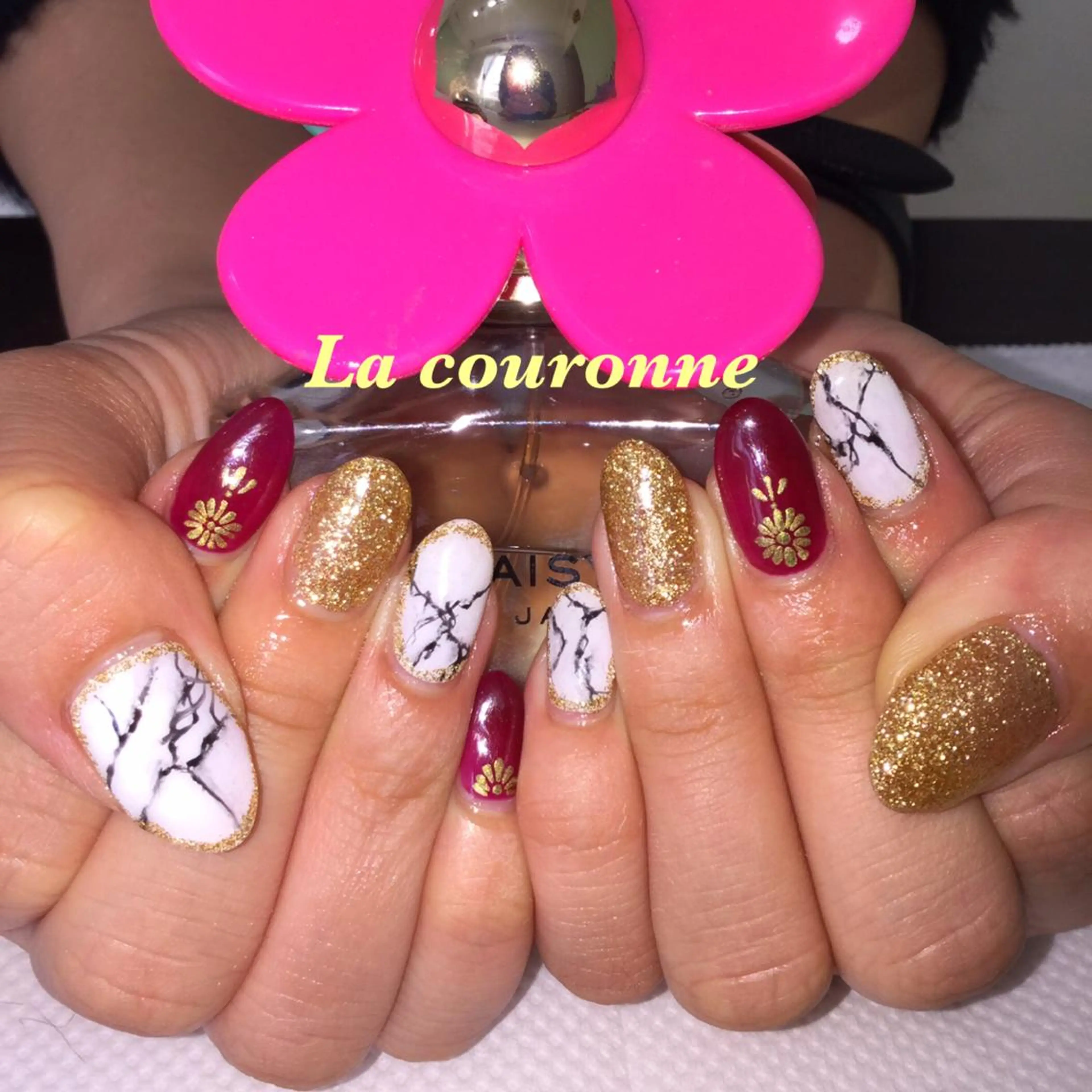 ネイル ハンドネイル Lacouronne NATSUMIのネイルデザイン