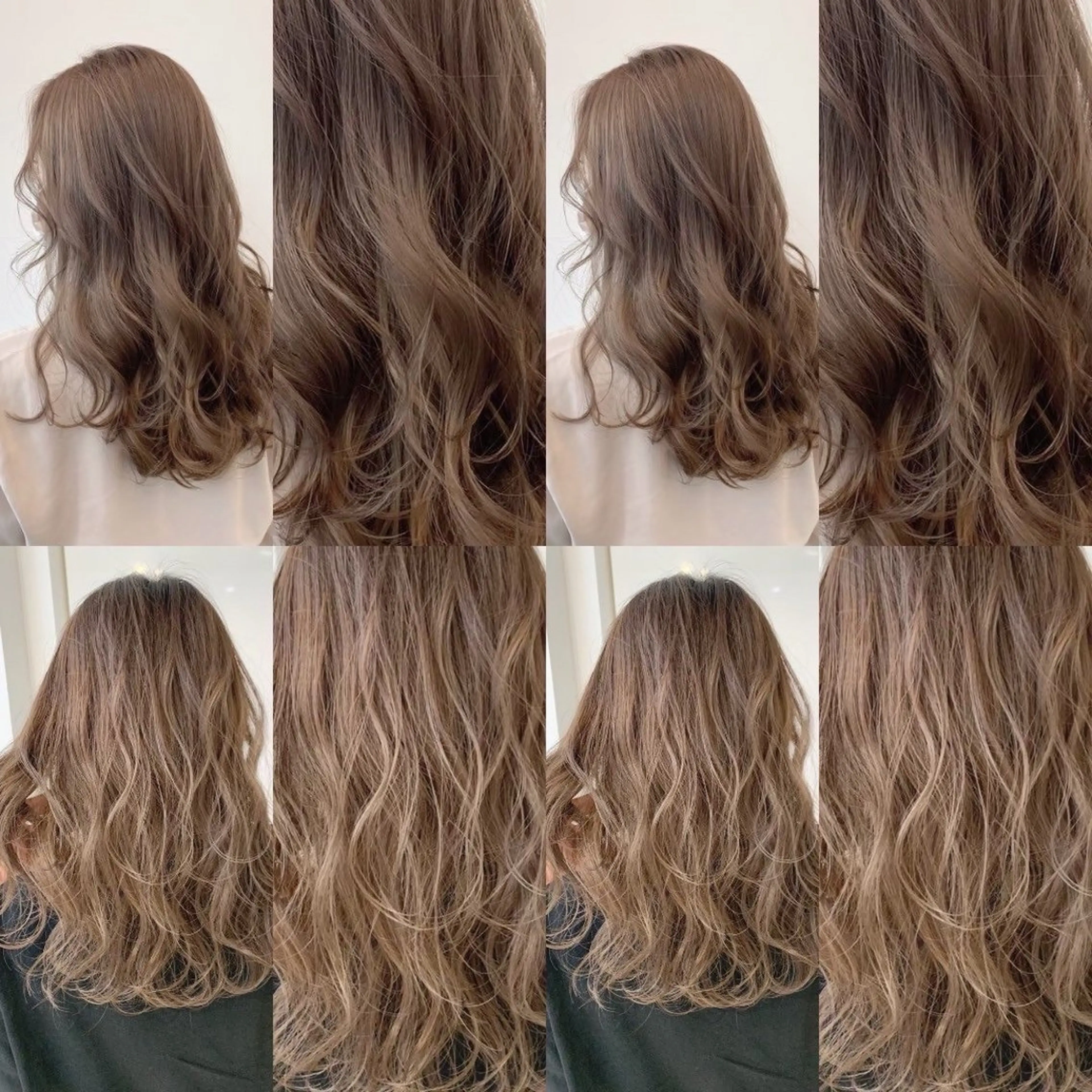 ロング カラー ヘアカラー ✨韓国艶髪✨ケア ブリーチ🫧アキラのヘアスタイル