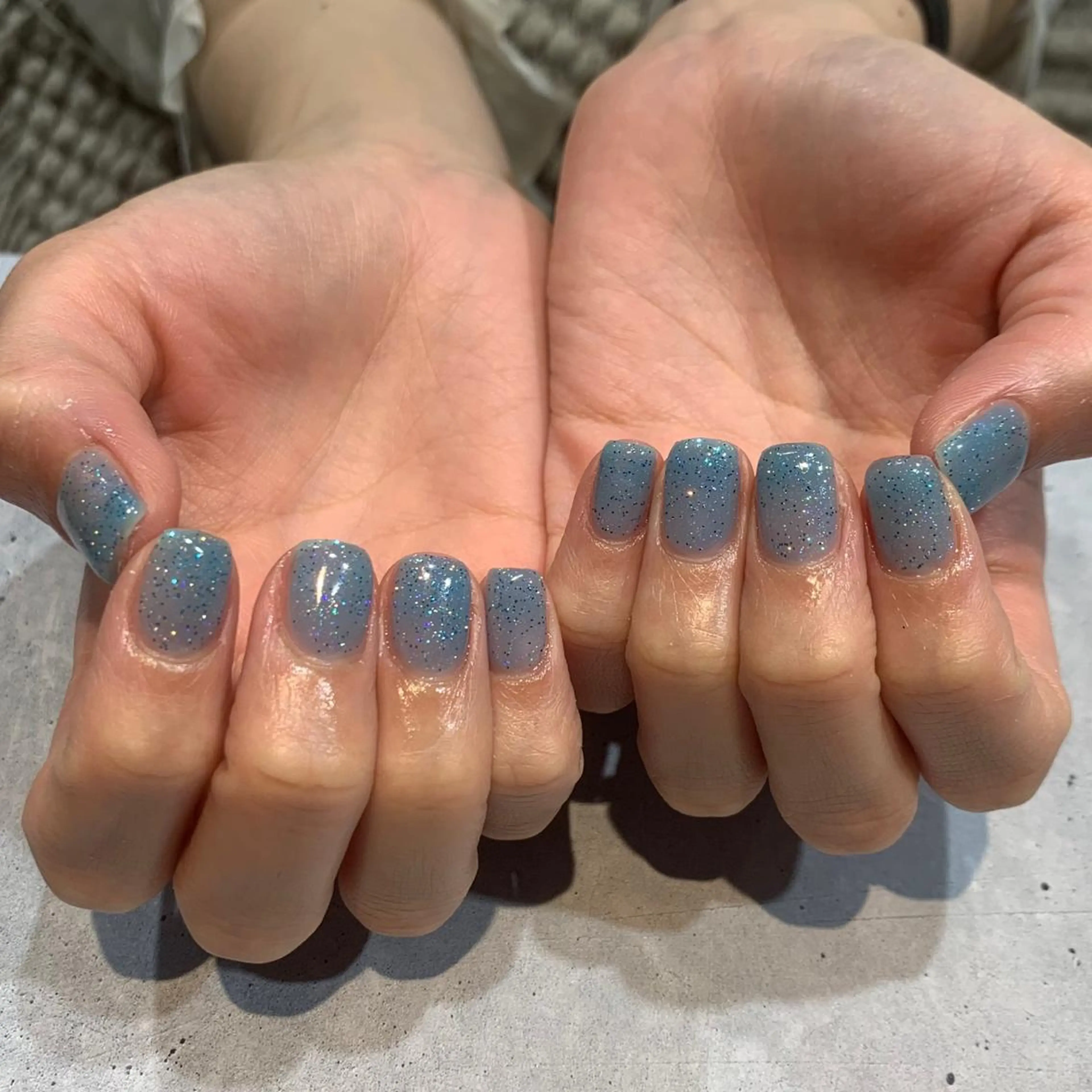 ネイル ラメ(グリッター) ハンドネイル nailist Chisakiのネイルデザイン