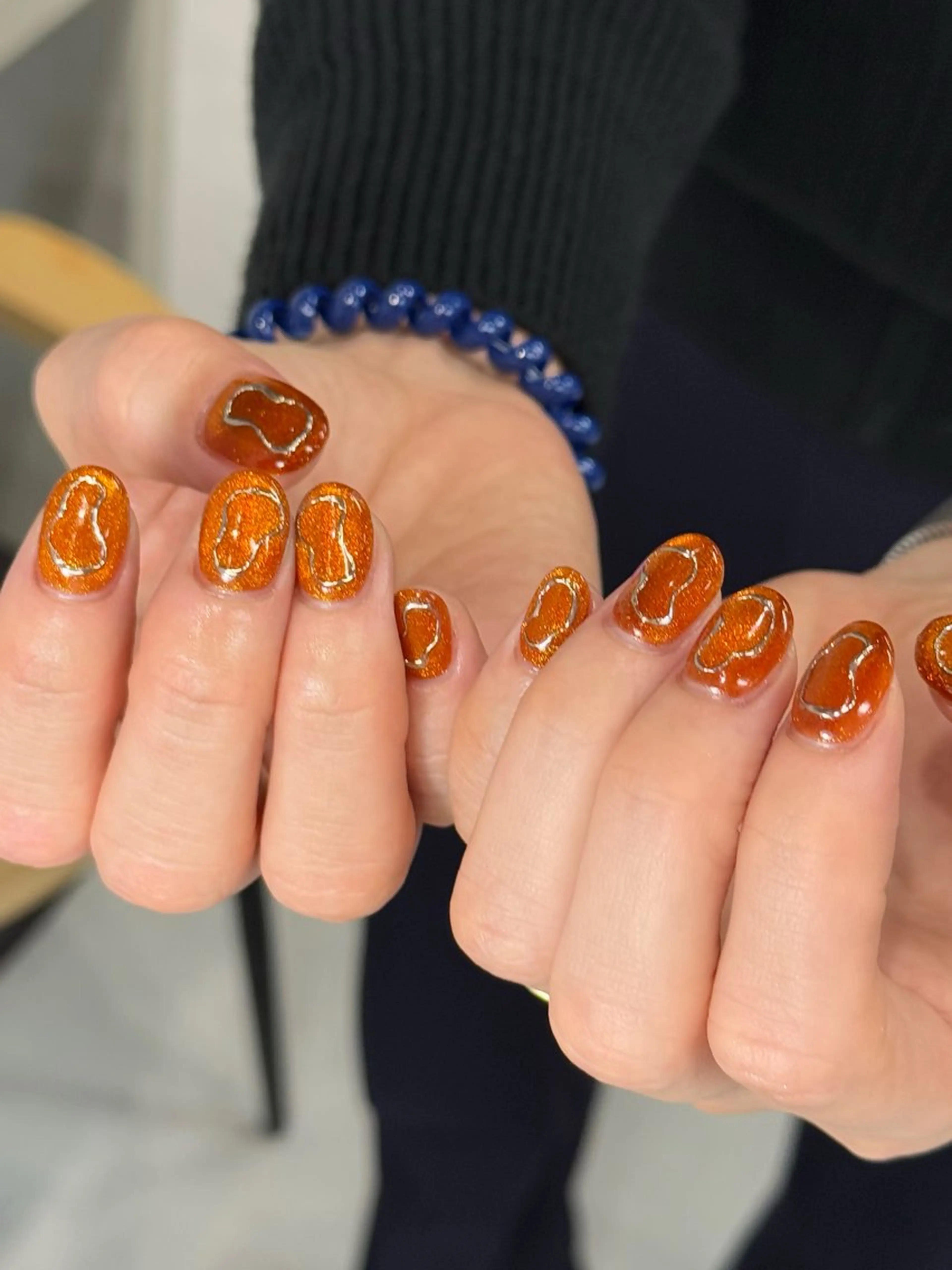 ネイル マグネットネイル MISATO ネイリスト福岡/薬院のネイルデザイン