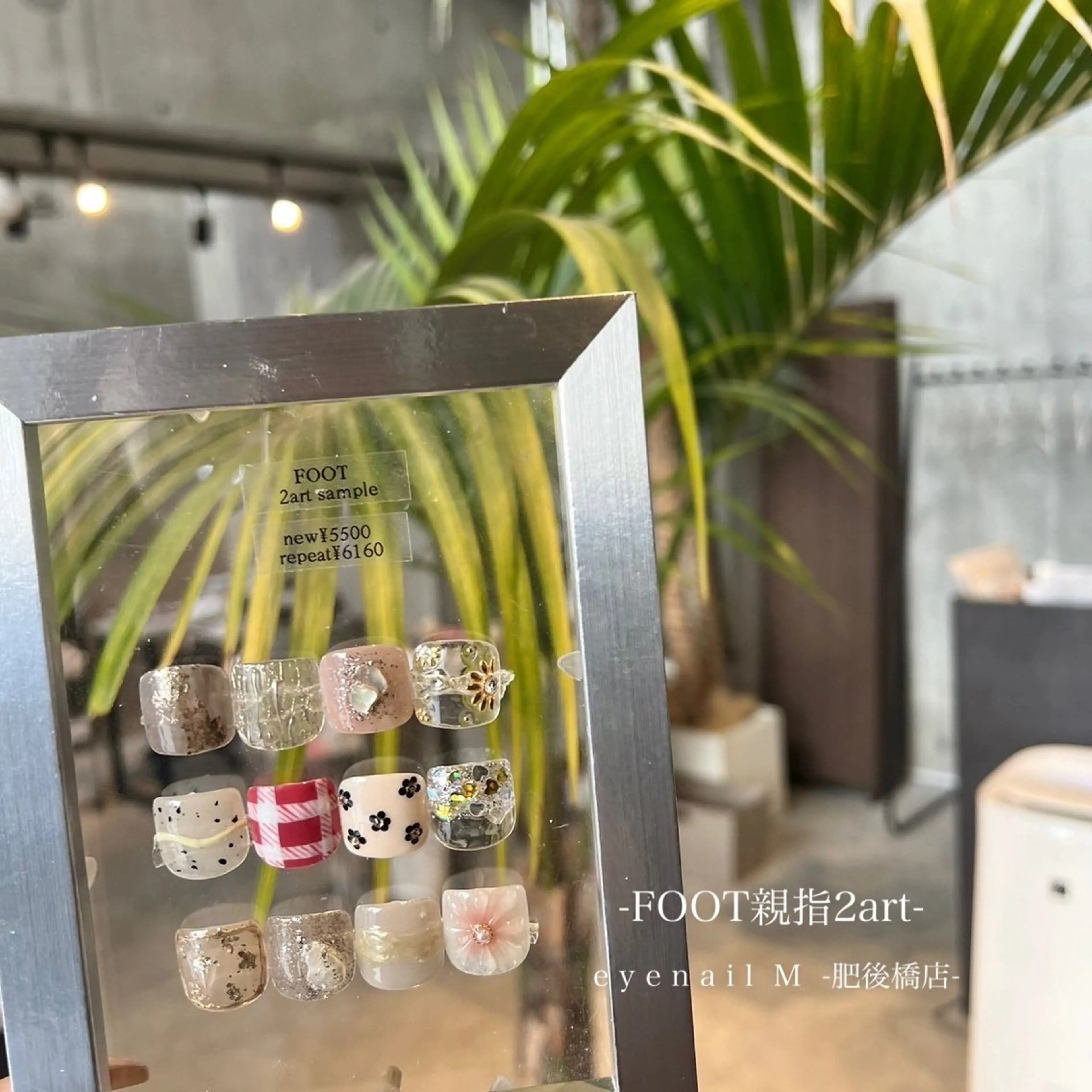 ネイル フットネイル miki 🌿のネイルデザイン