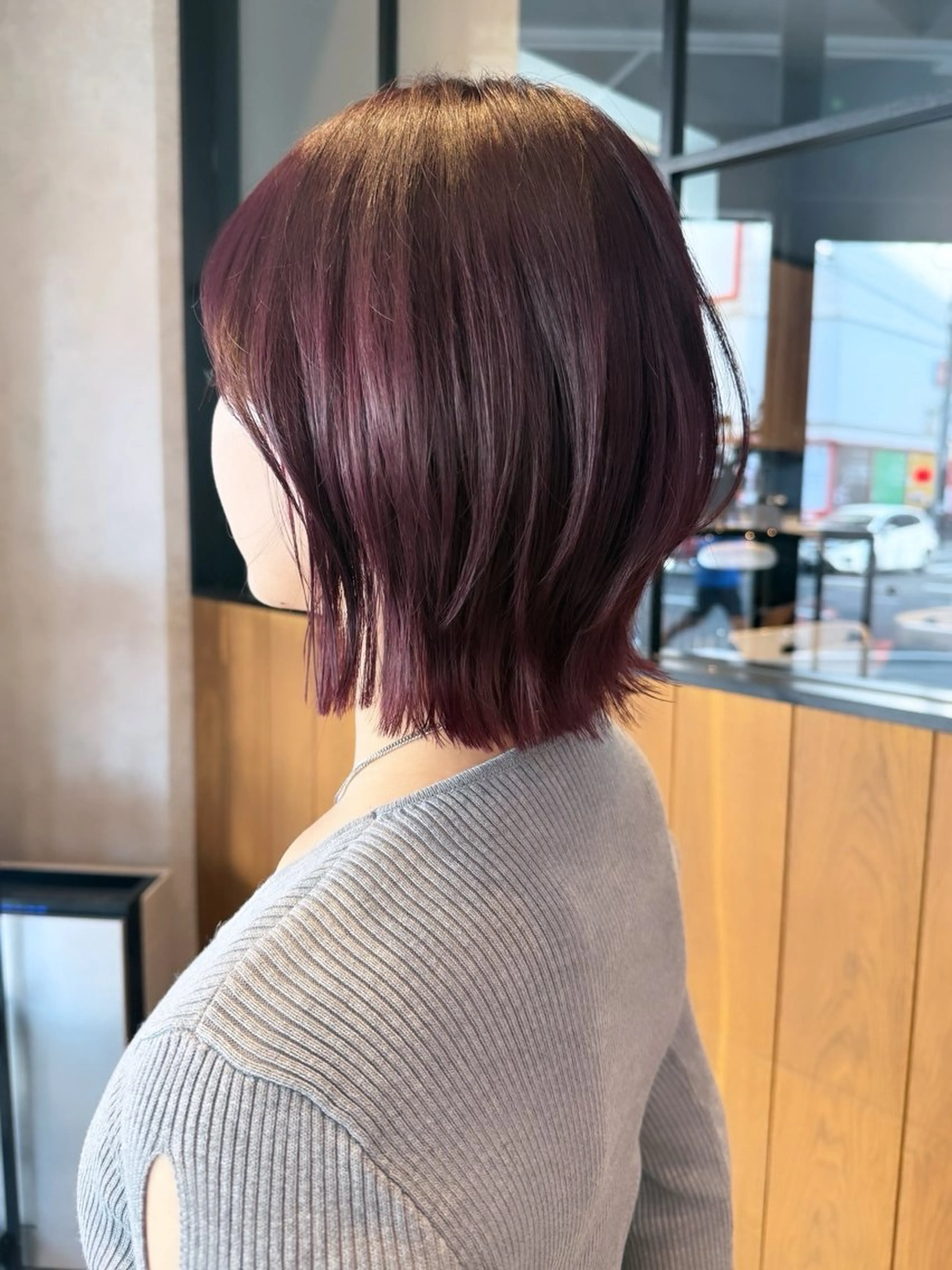 ミディアム カラー yuuri🎀/大宮 /韓国ヘア/レイヤーのヘアスタイル