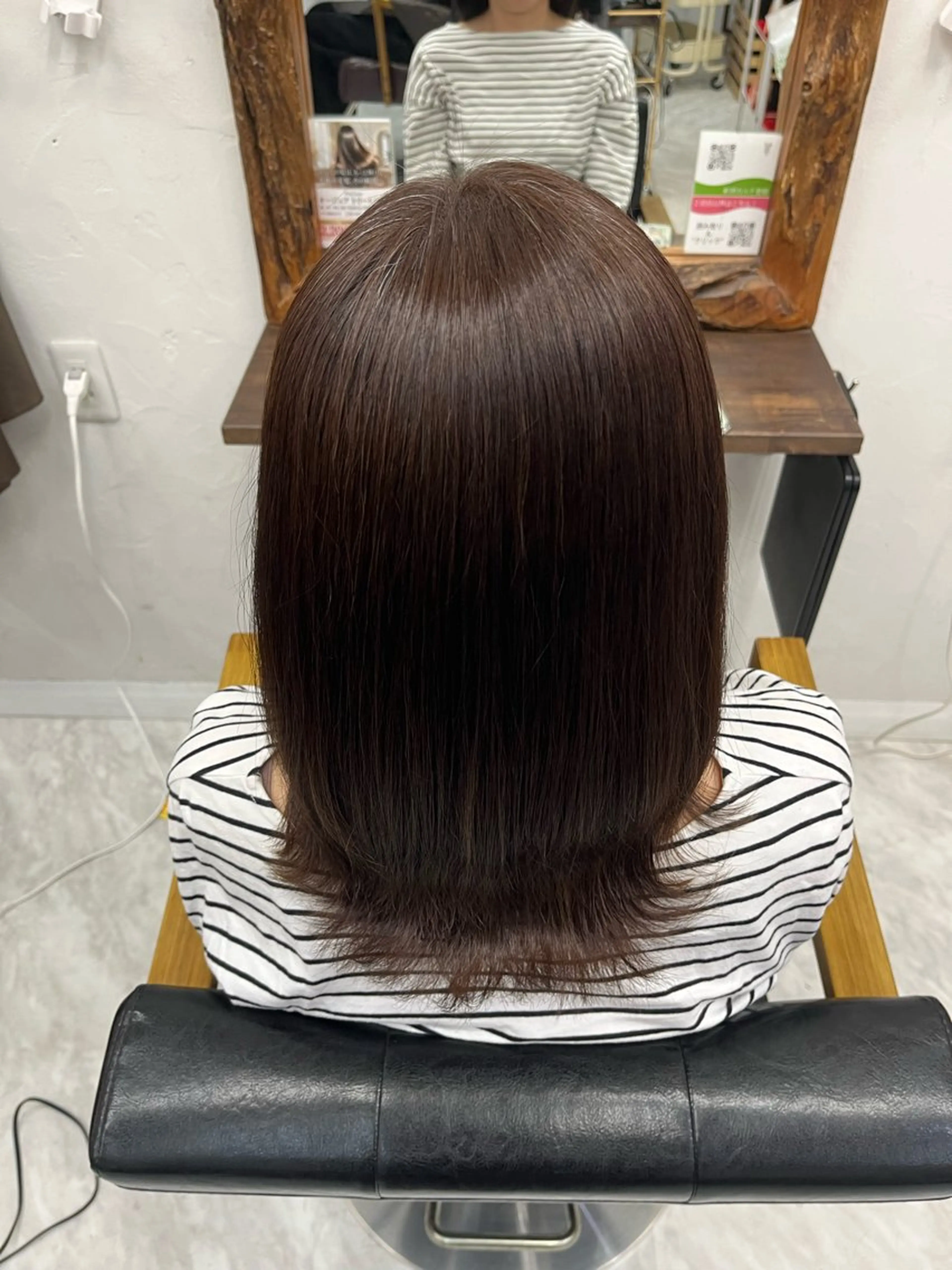 カラー ブラウンカラー 森元 優衣のヘアスタイル