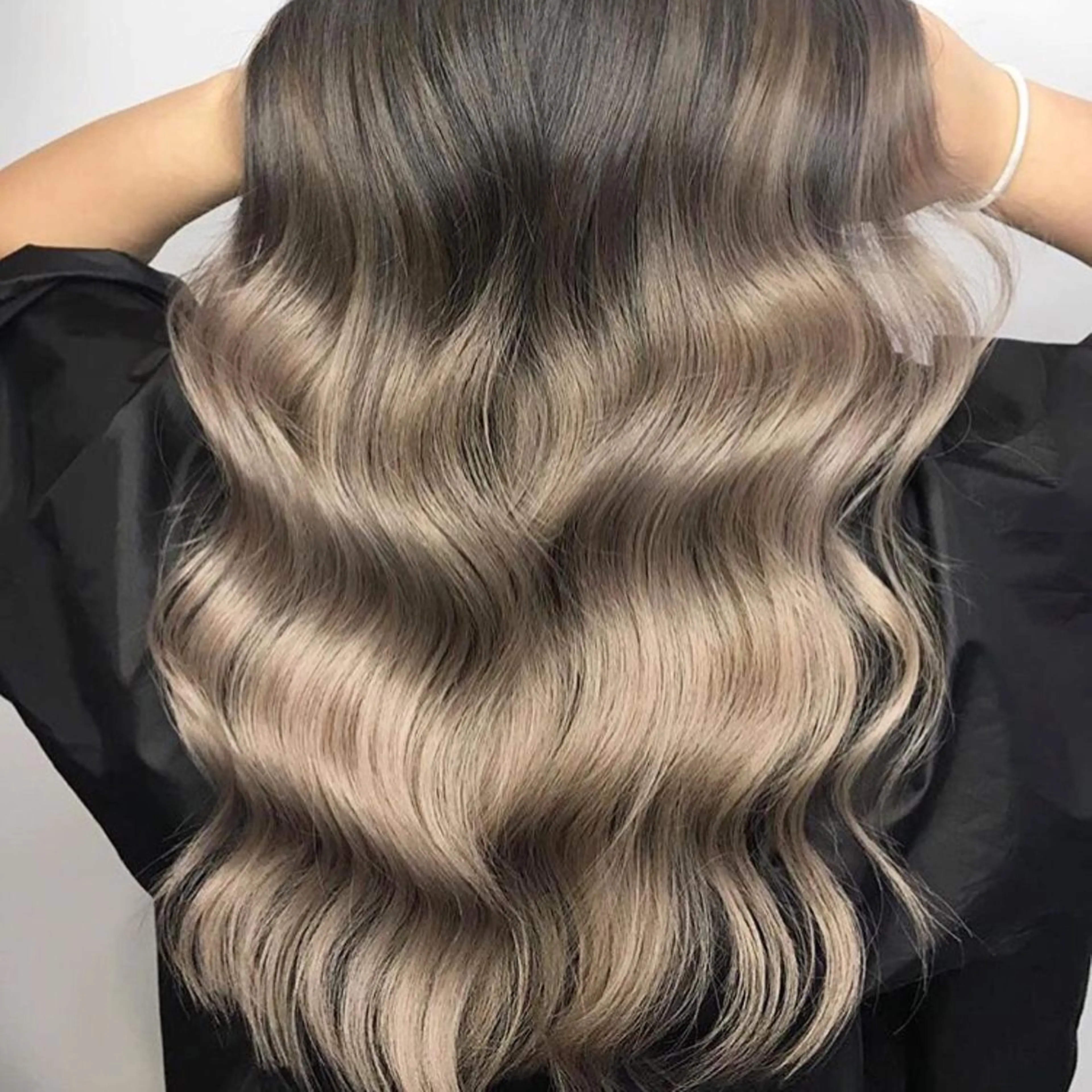 ロング カラー ダブルカラー レイヤーカット BLend 渋谷のヘアスタイル