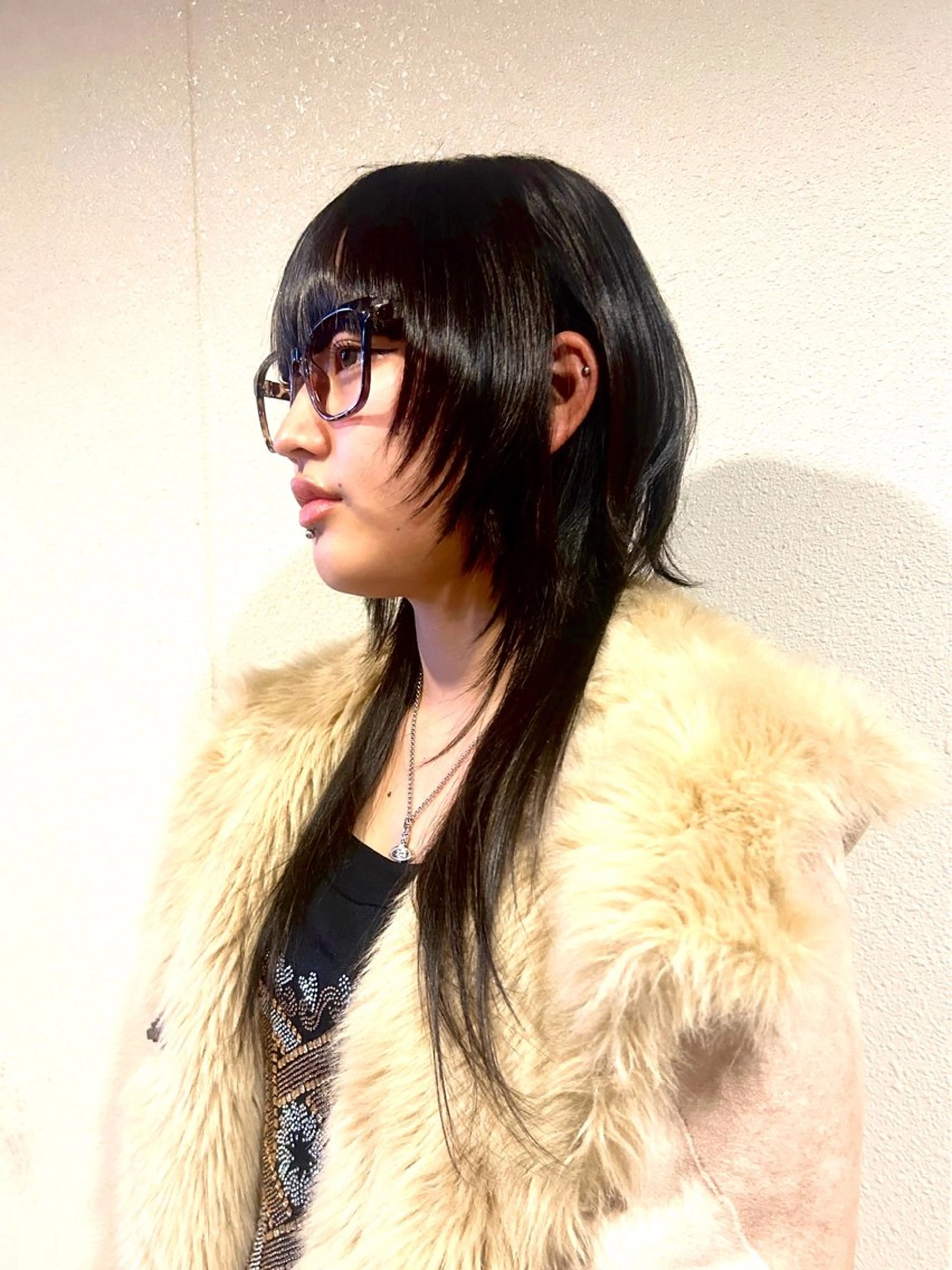 セミロング レイヤーカット カット ウルフ/レイヤー /suzuhaのヘアスタイル