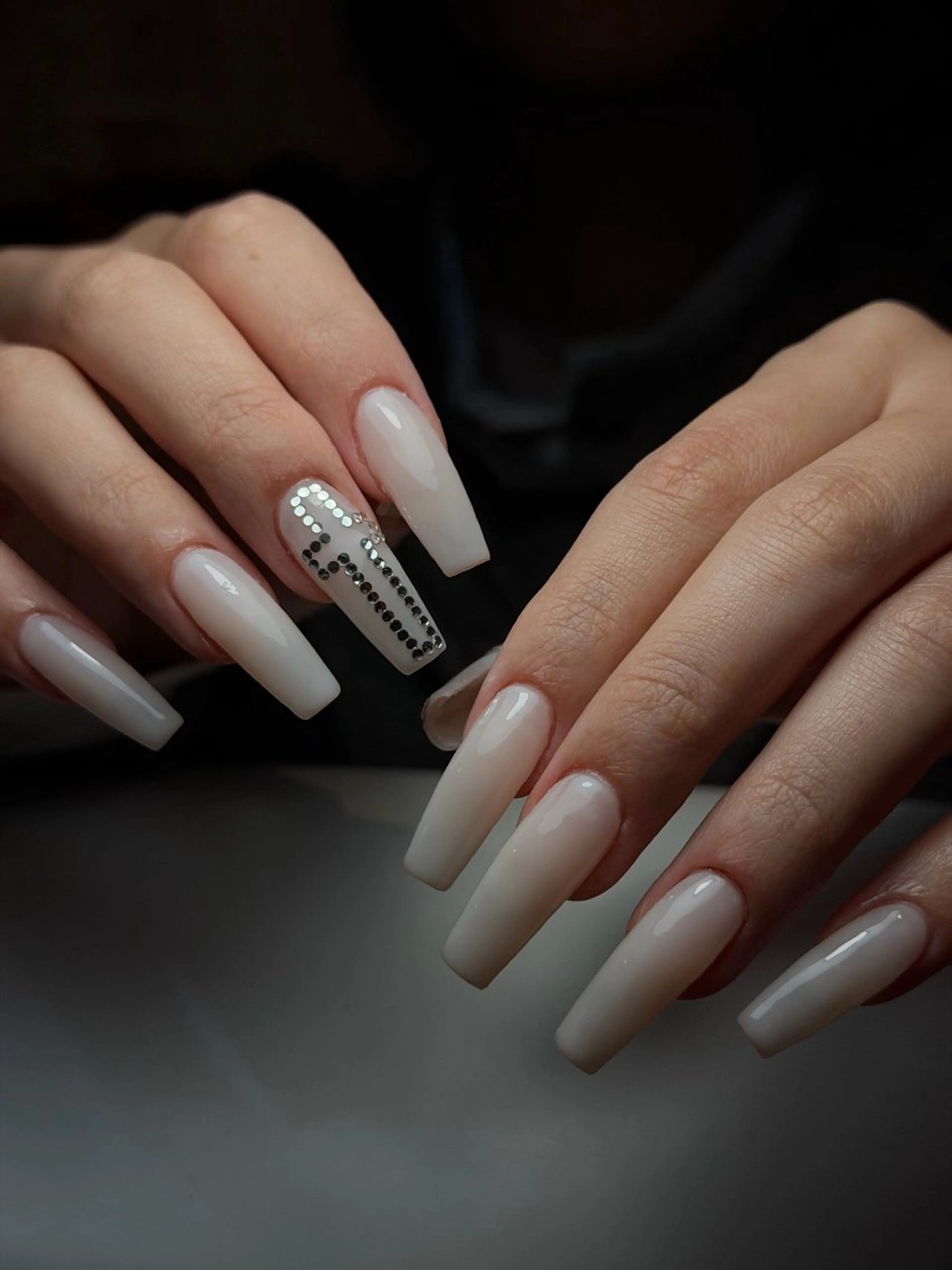 ネイル フレンチネイル グラデーション 韓国ネイル マグネットネイル シンプルネイル CoMo Nailのネイルデザイン