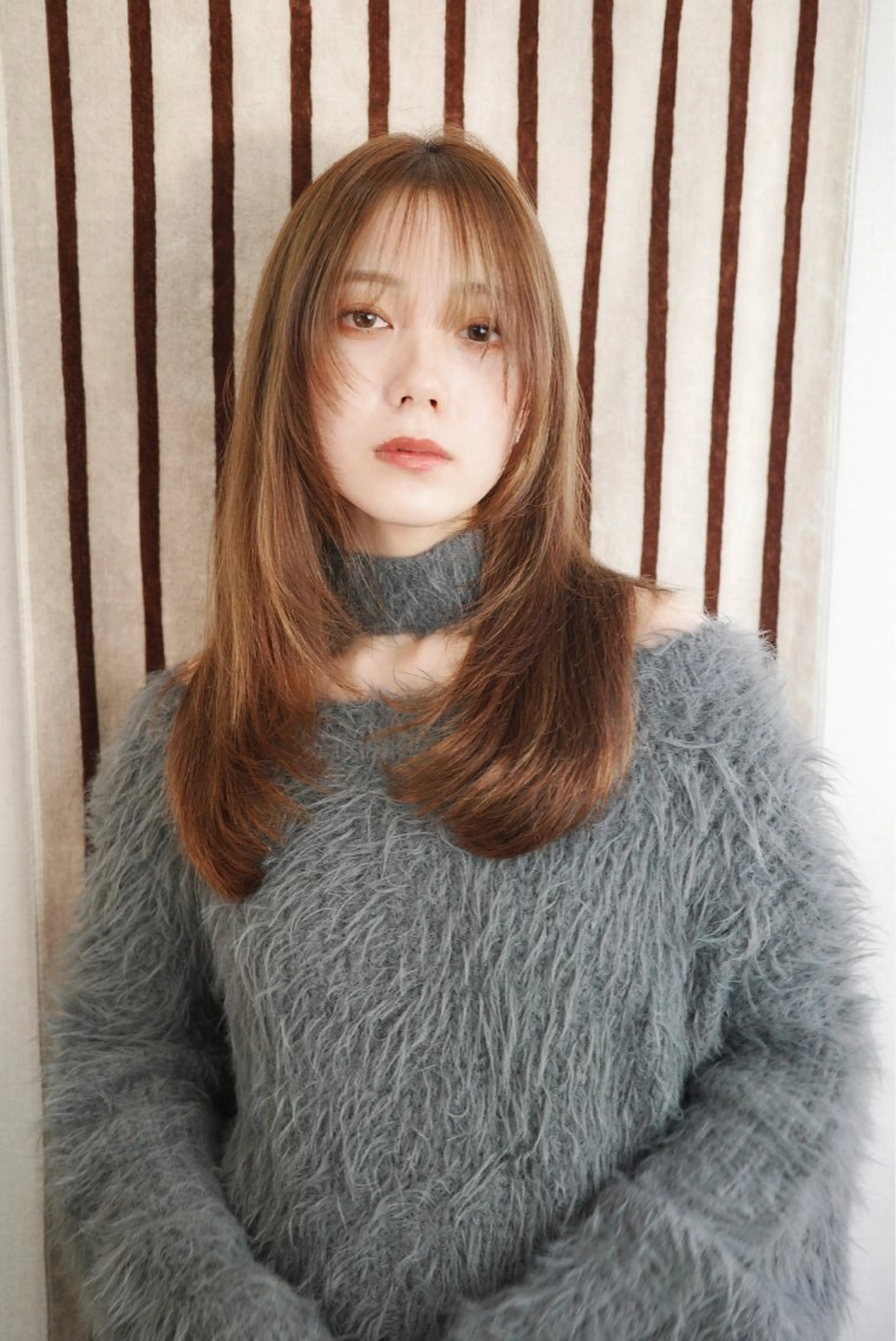 🔴今流行りのブリーチなしダブルカラーで叶えるカラーへ⭐️ブリーチなしダブルカラー＋トリートメントの写真