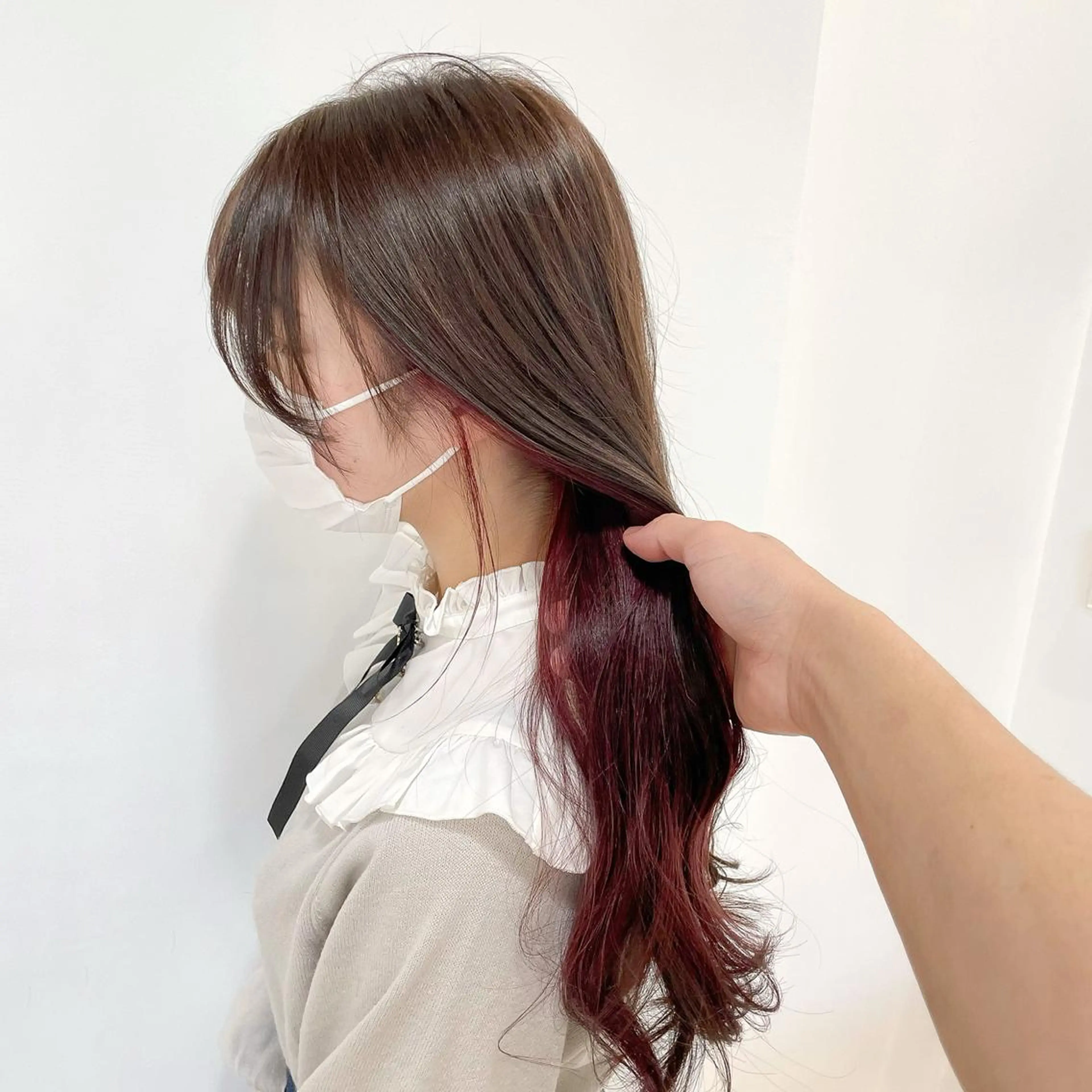 ロング カラー 💫小顔カット TAROのヘアスタイル