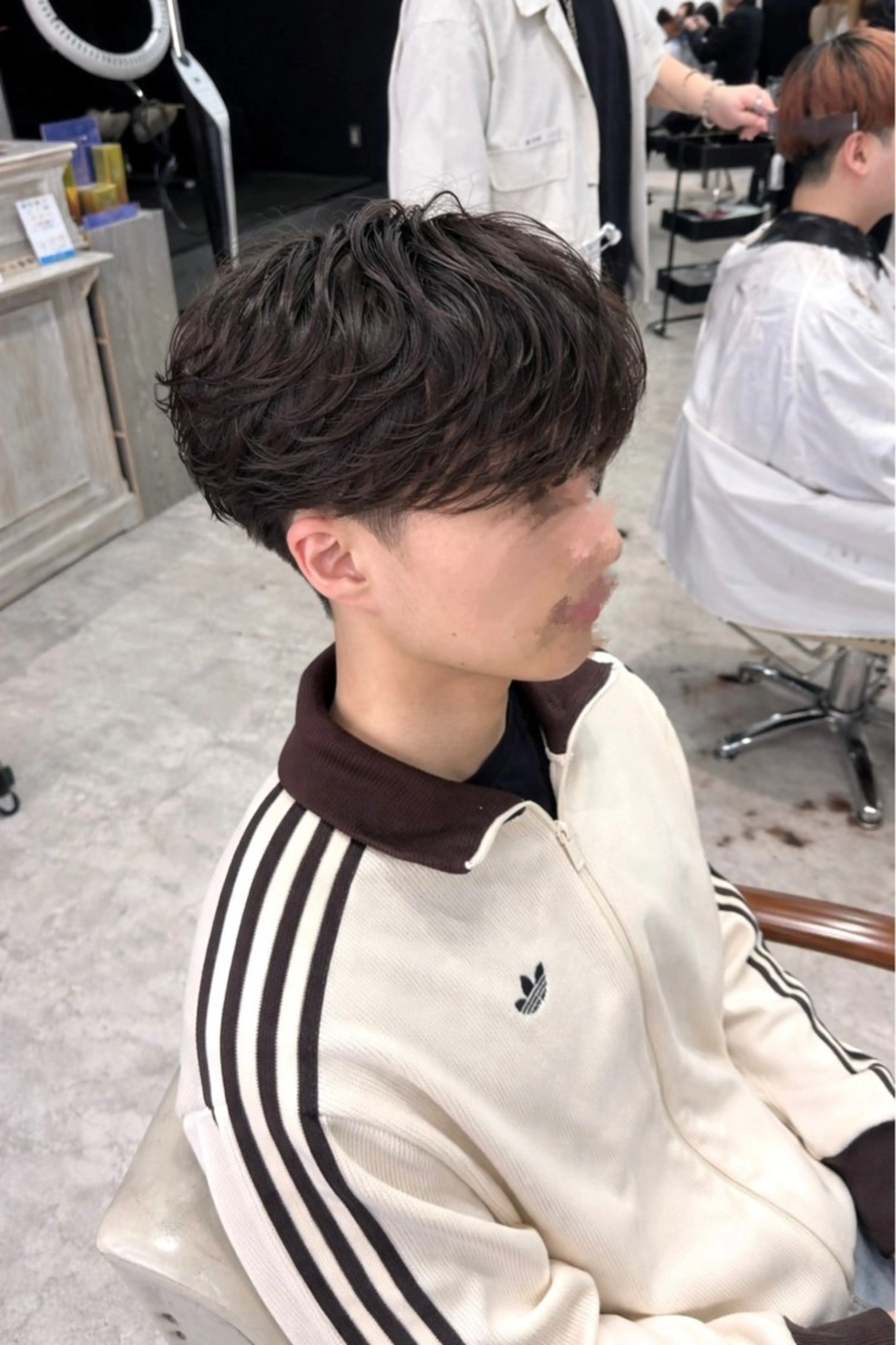 パーマ メンズ 伊関 優愛*.+ﾟのヘアスタイル