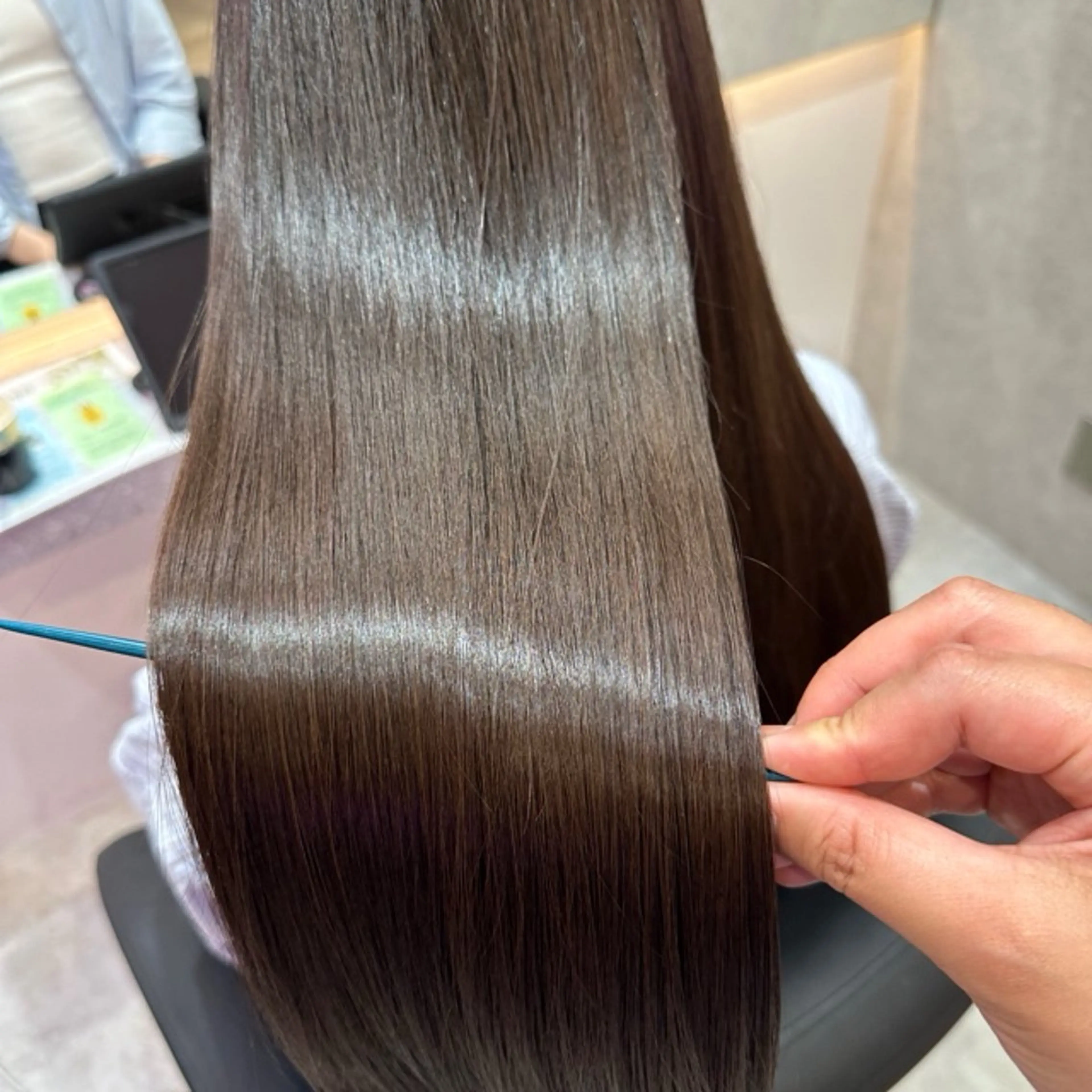 ミディアム 髪質改善 お悩み解決美容師🩷 ♠️ベテランそめやのヘアスタイル