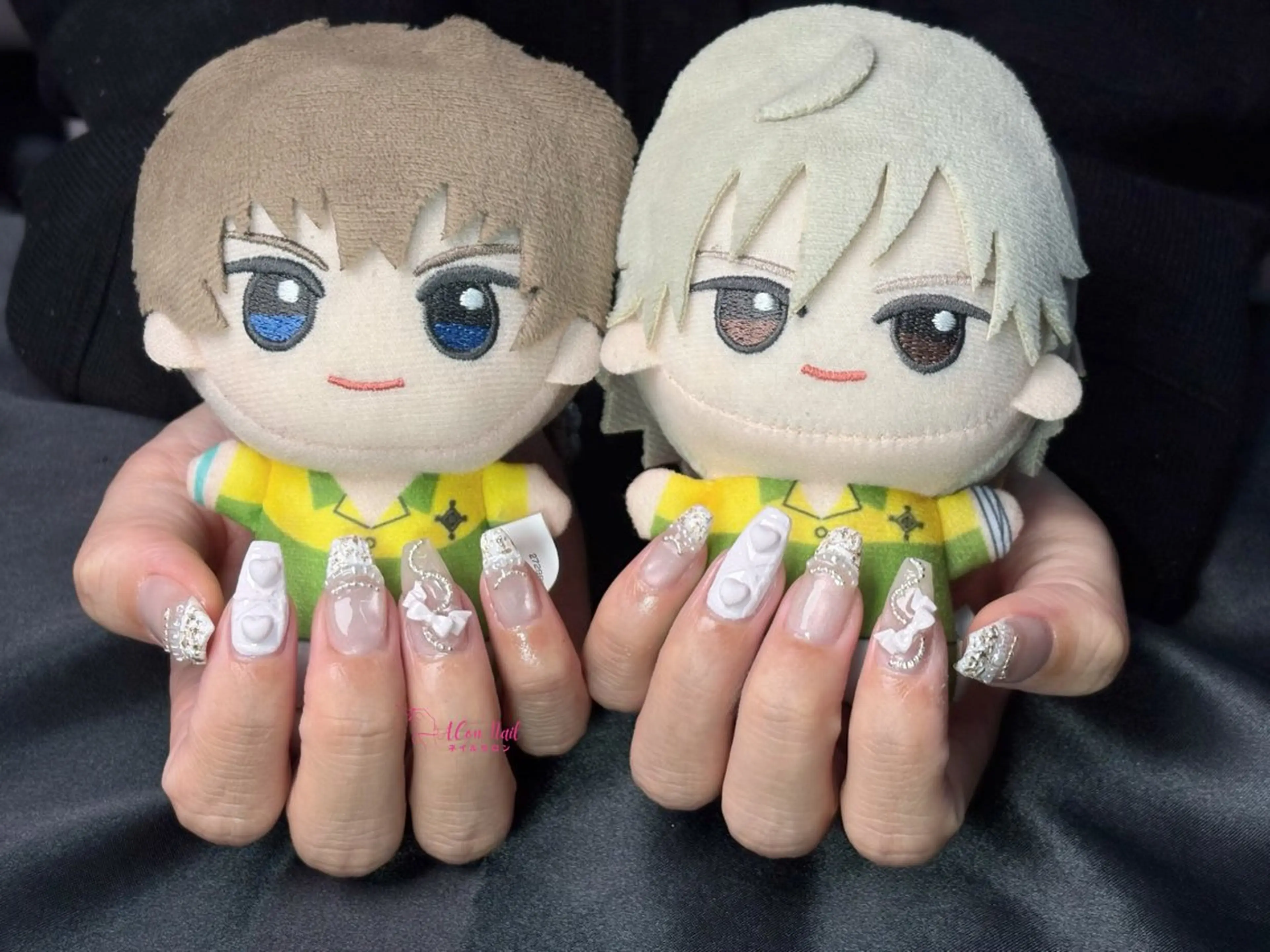 ネイル 桜ネイル 長さ出し フラワーネイル フレンチネイル ジェルネイル ハンドネイル ACon NailSalonのネイルデザイン