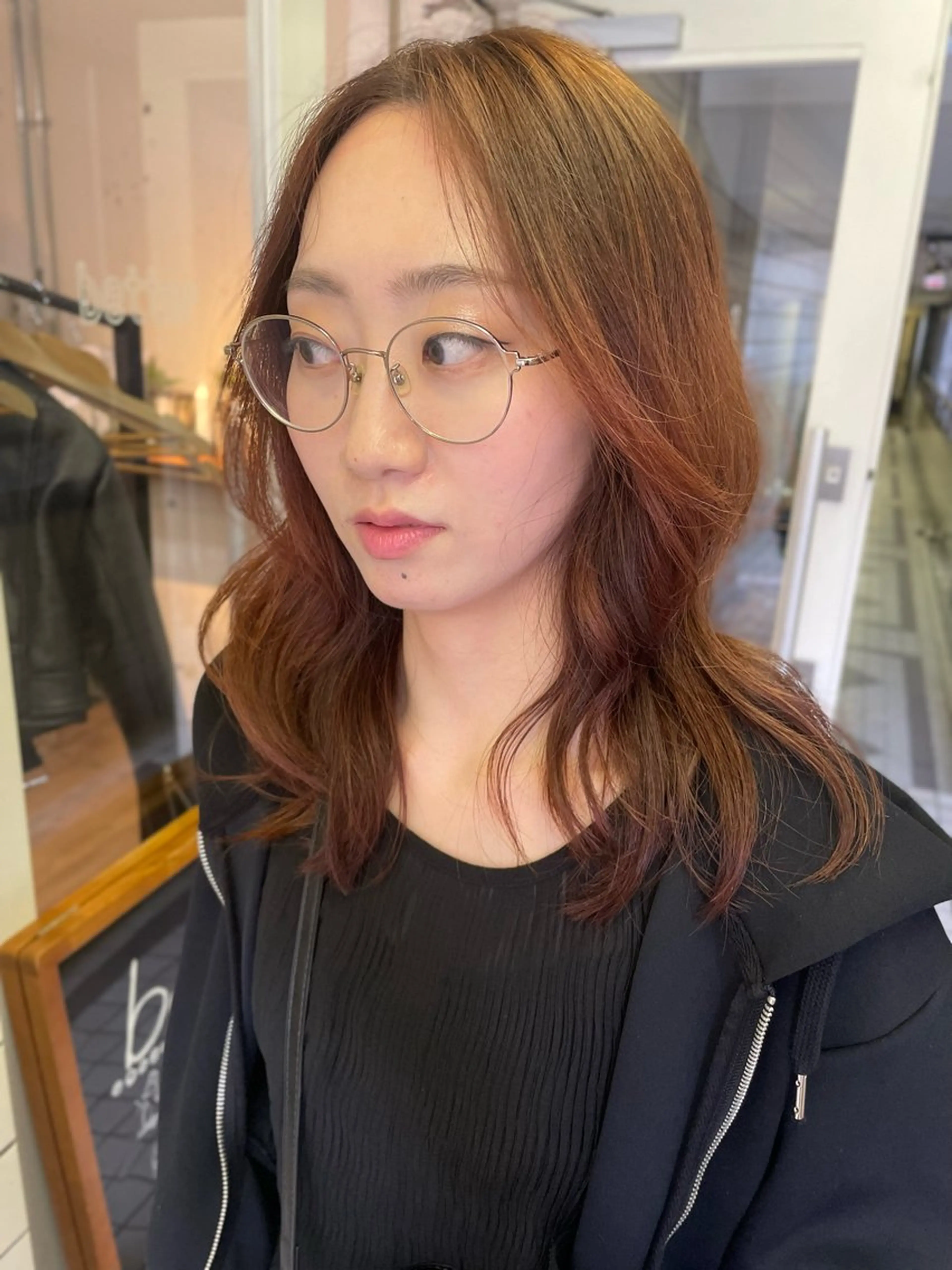 セミロング カラー YUKI 新宿カット パーマ/カラーのヘアスタイル