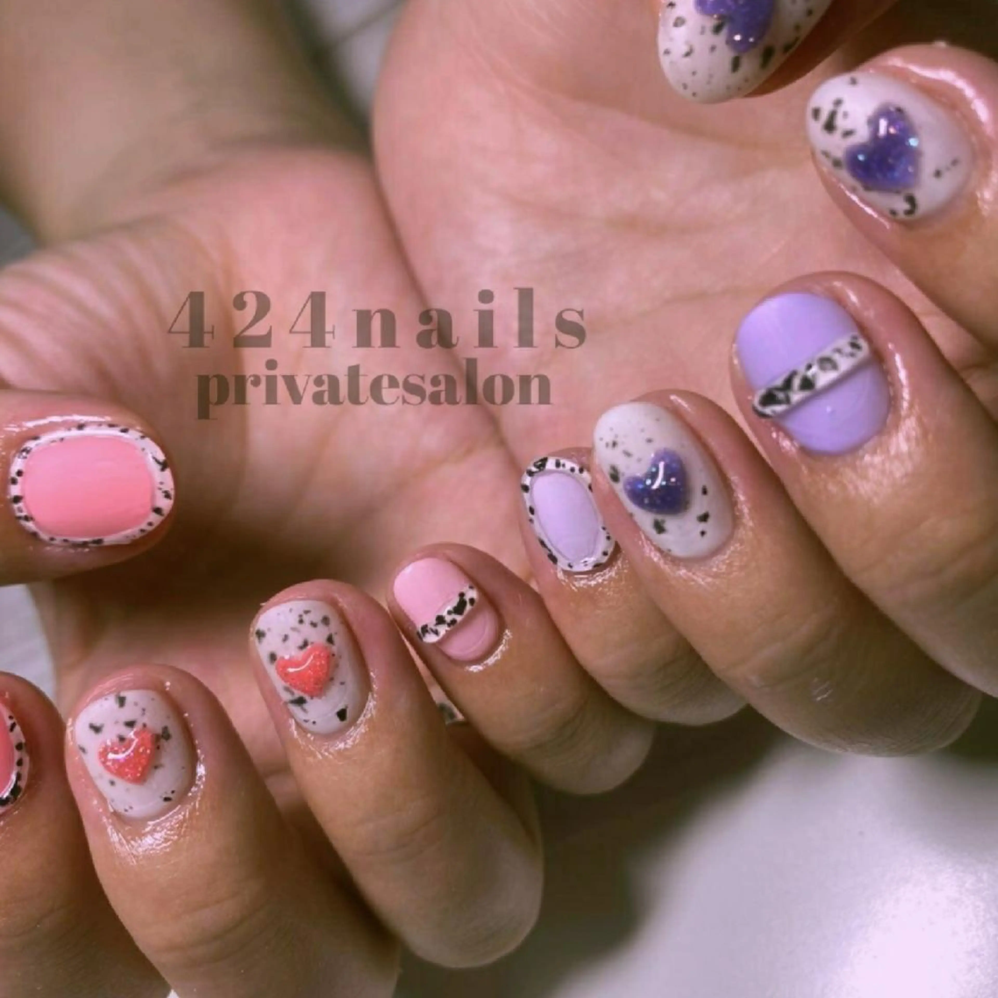 ネイル 424 nailsのネイルデザイン