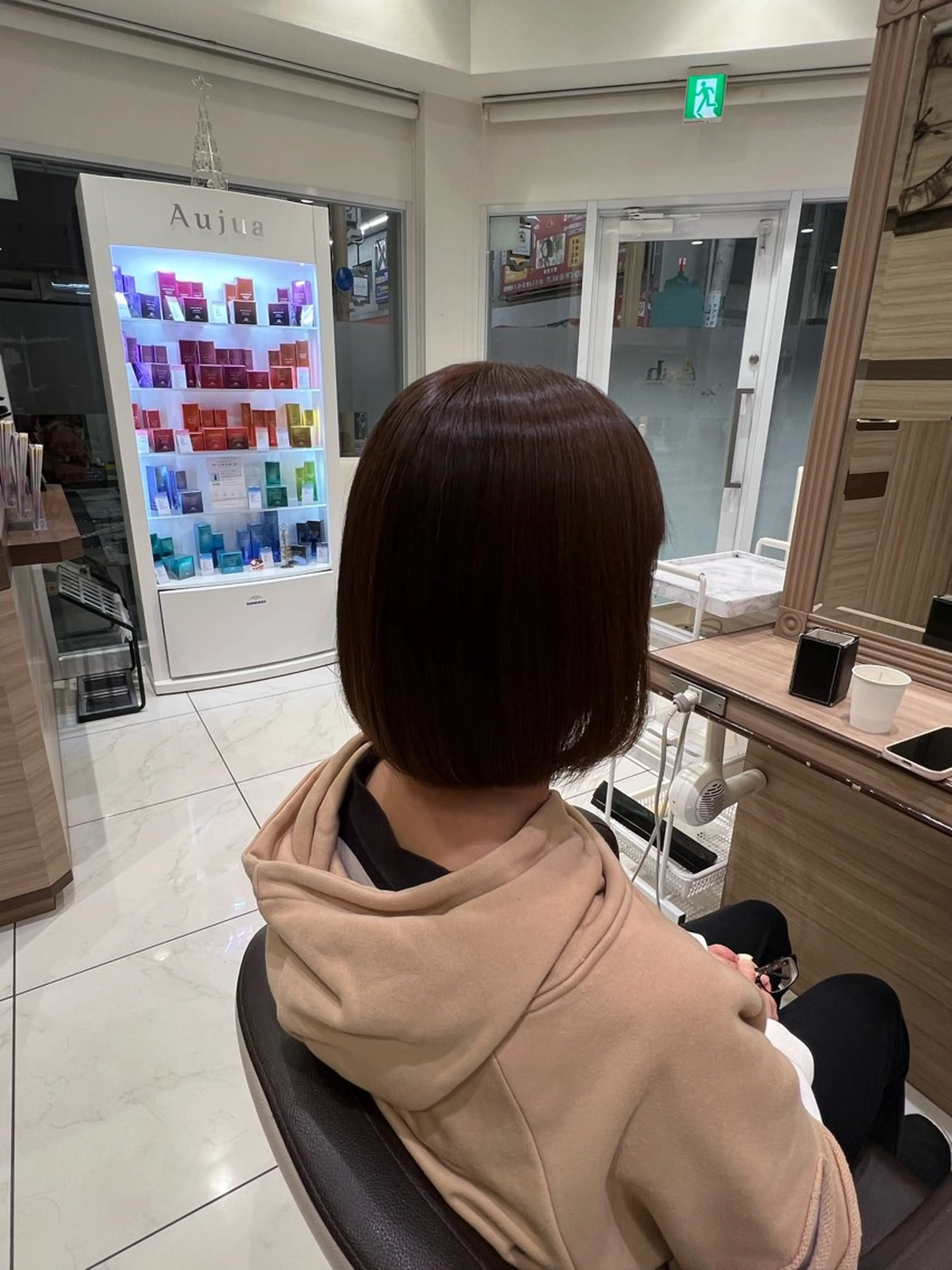 カラー ✨髪質改善カラー 佐藤怜央✨のヘアスタイル