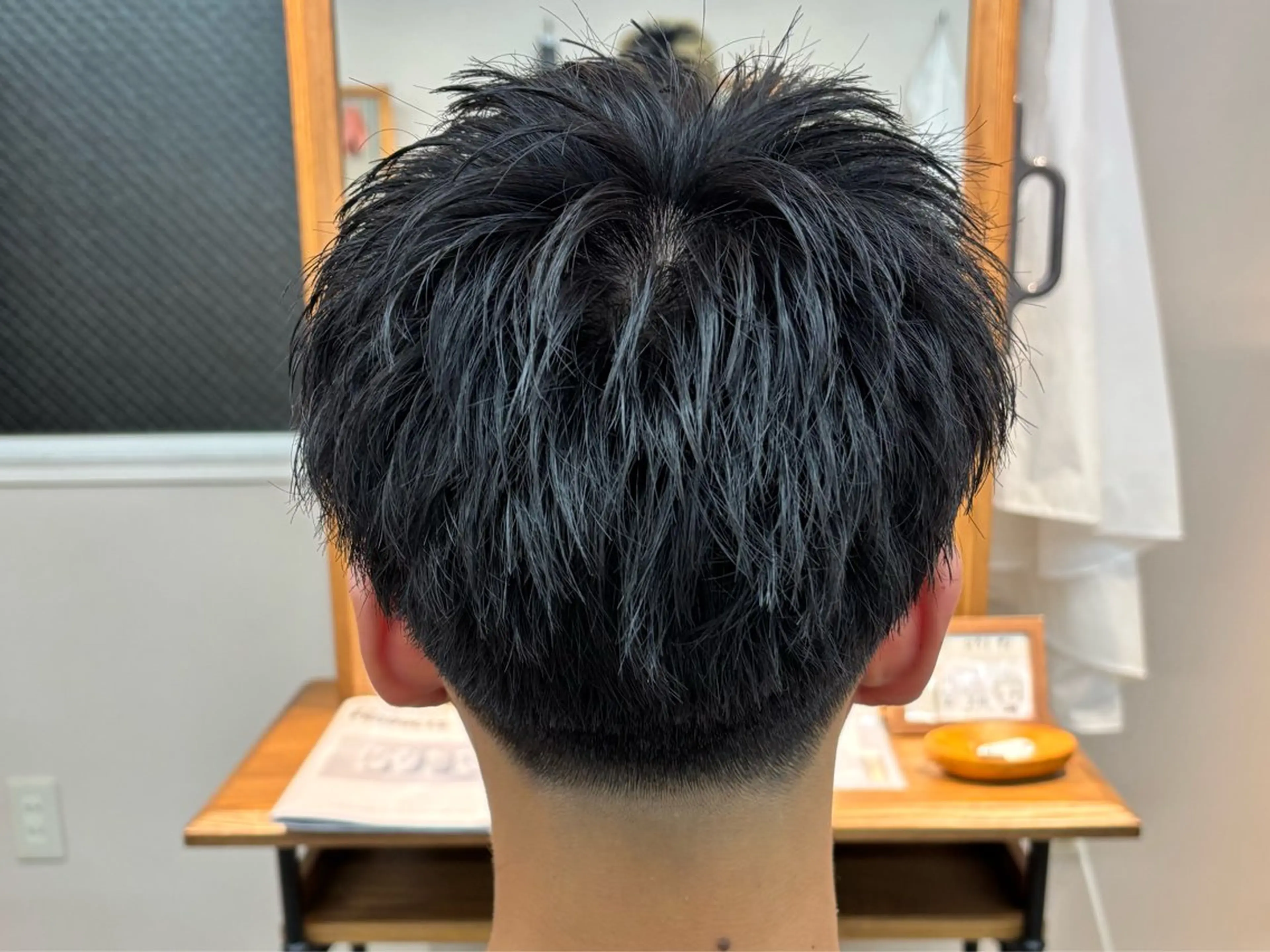 ショート メンズ カット フェードカット/メン ズパーマ特化🔥/森のヘアスタイル