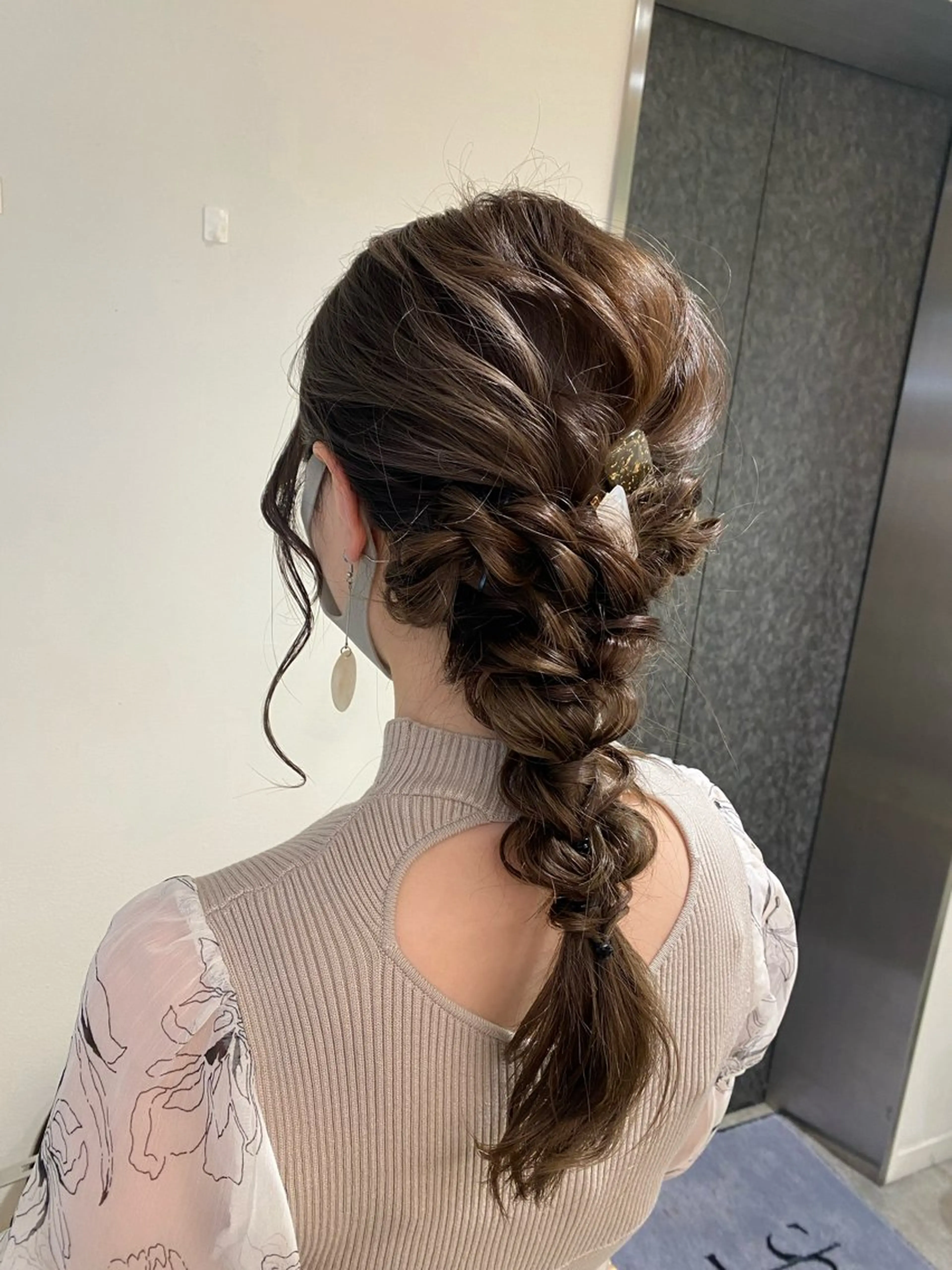 ロング カラー ヘアアレンジ ヘアセット ボブ /ニュアンス/ satomi🧸💖のヘアスタイル