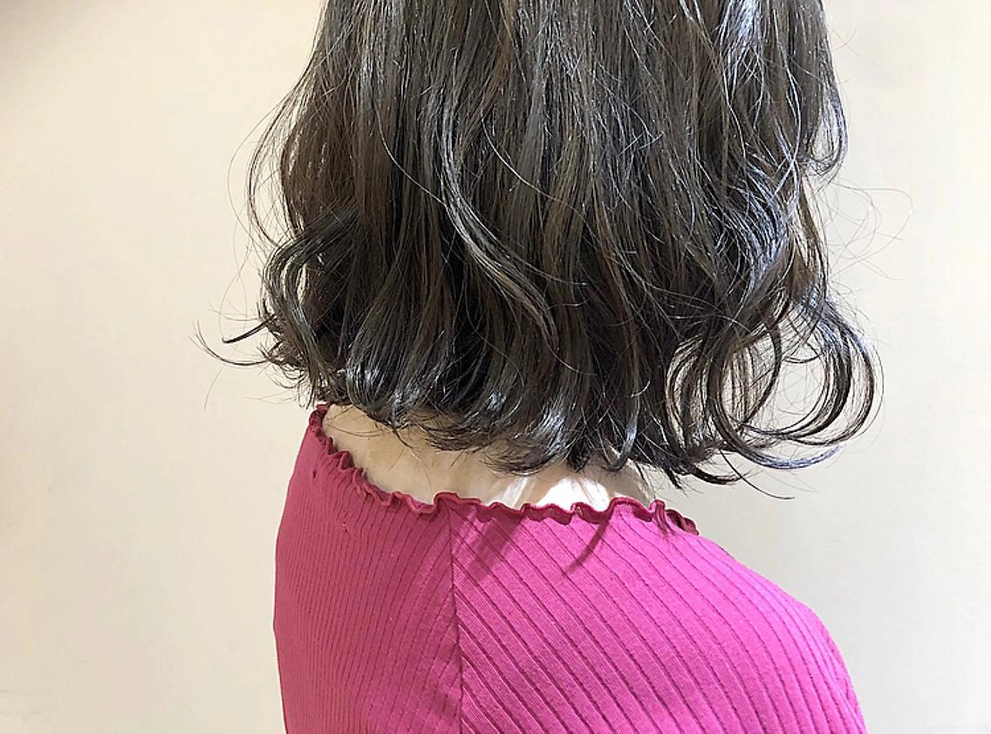 ミディアム カラー ヘアアレンジ 店長/ 加藤 流菜のヘアスタイル