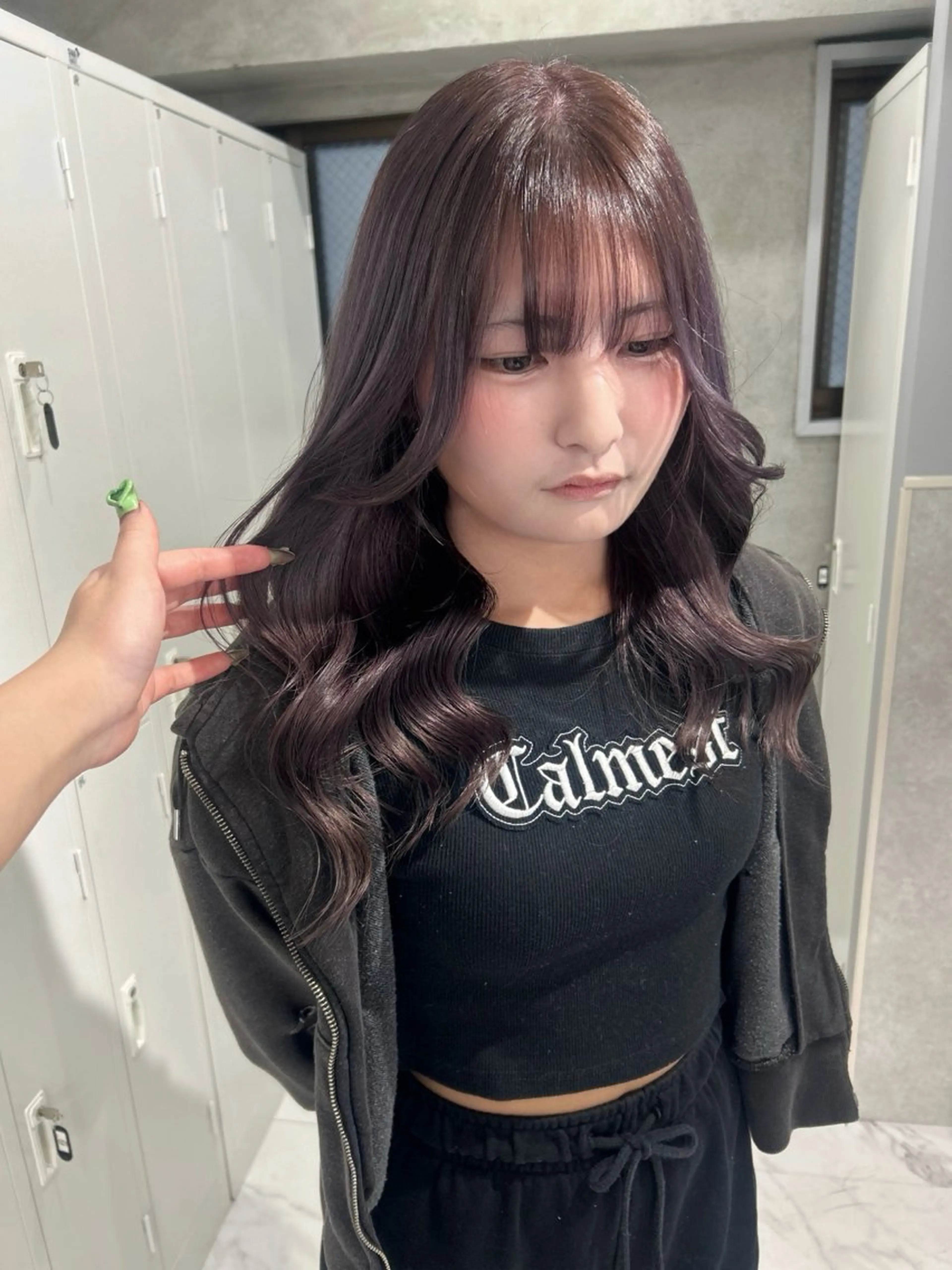 カラー ヘアカラー ️💜akari💜 ハイトーン/レイヤーのヘアスタイル