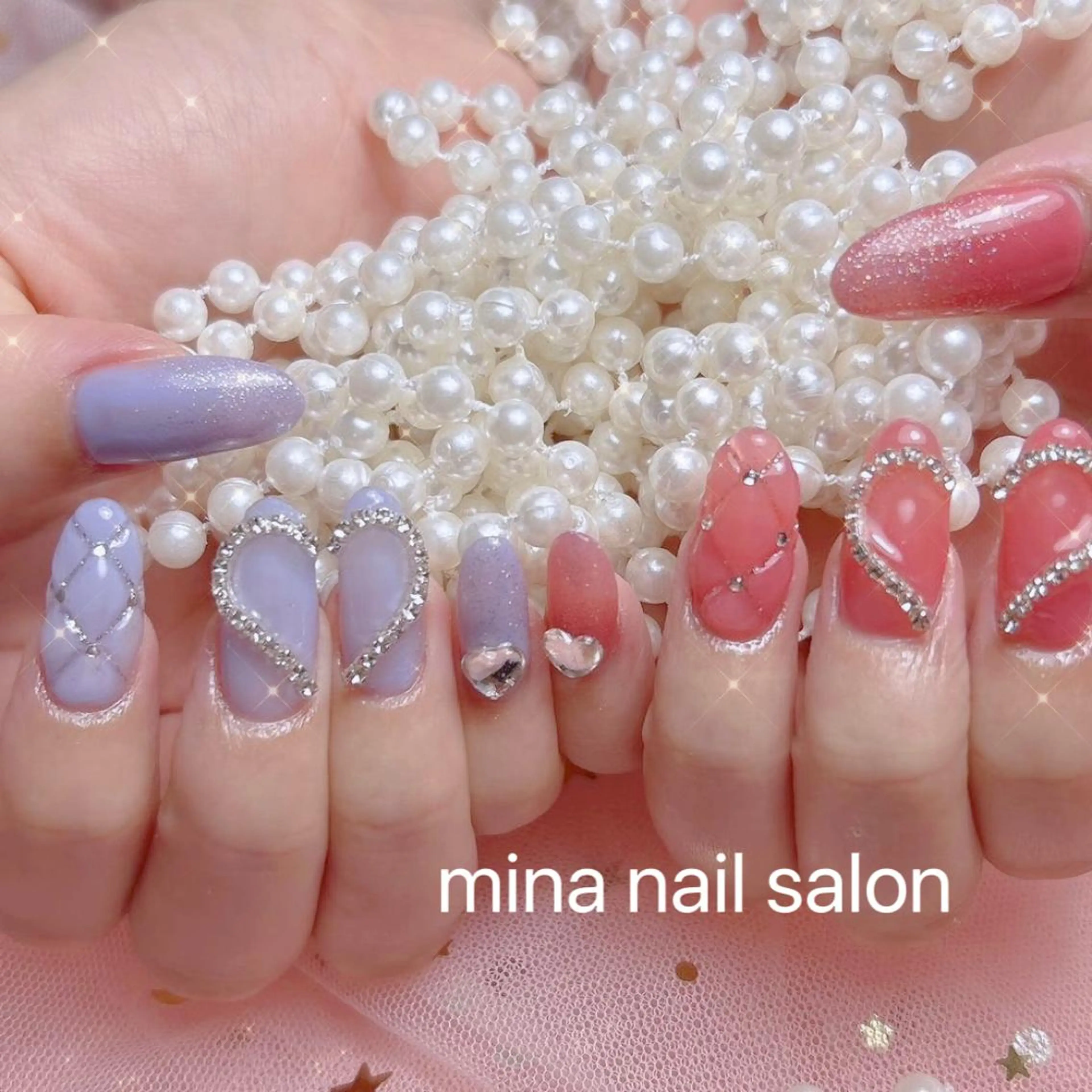 ネイル ハンドネイル リリ 奈🎀のネイルデザイン