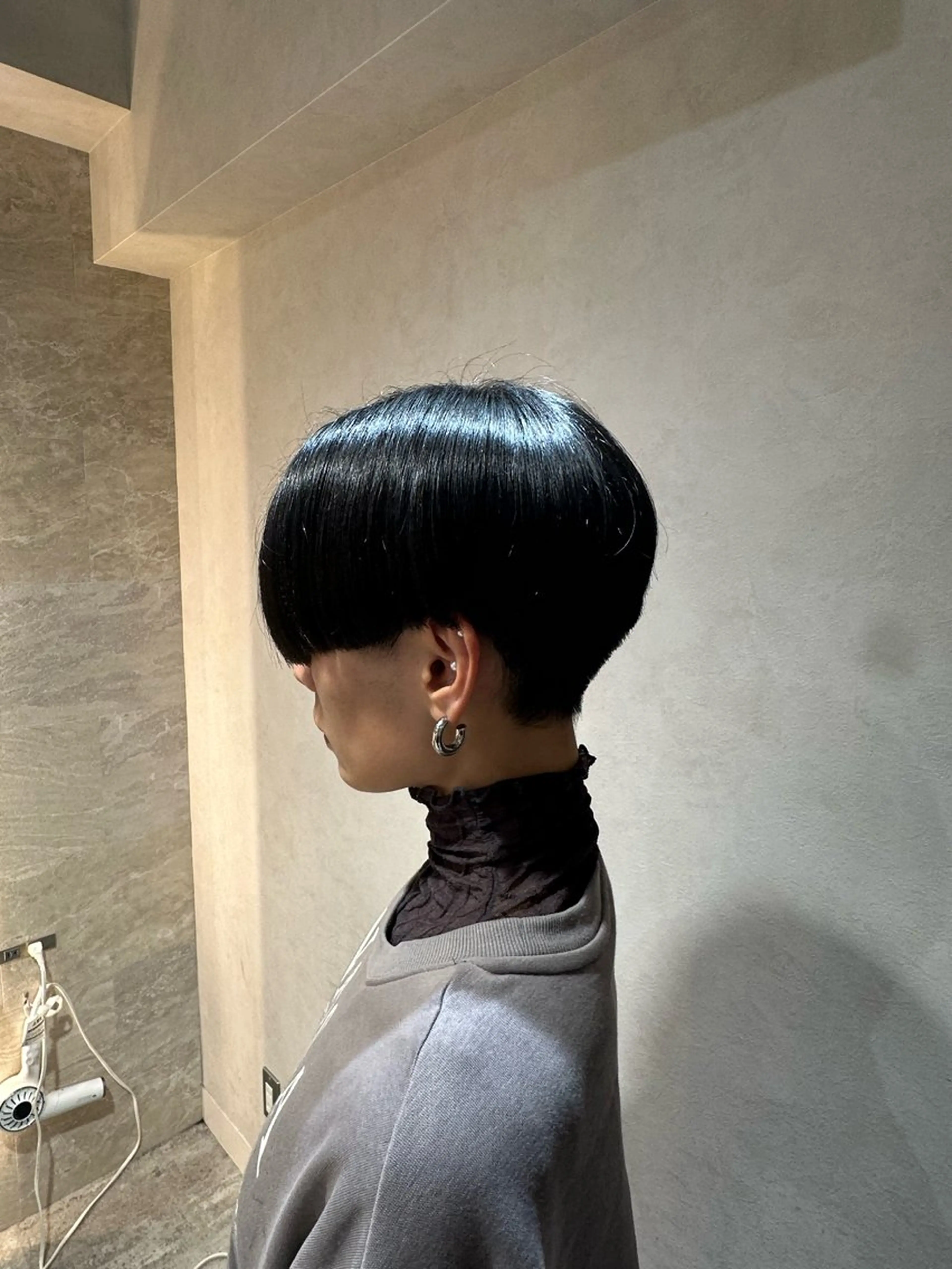 ショート ショートヘア 💚銀座/ボブ /縮毛矯正/芦川💚のヘアスタイル