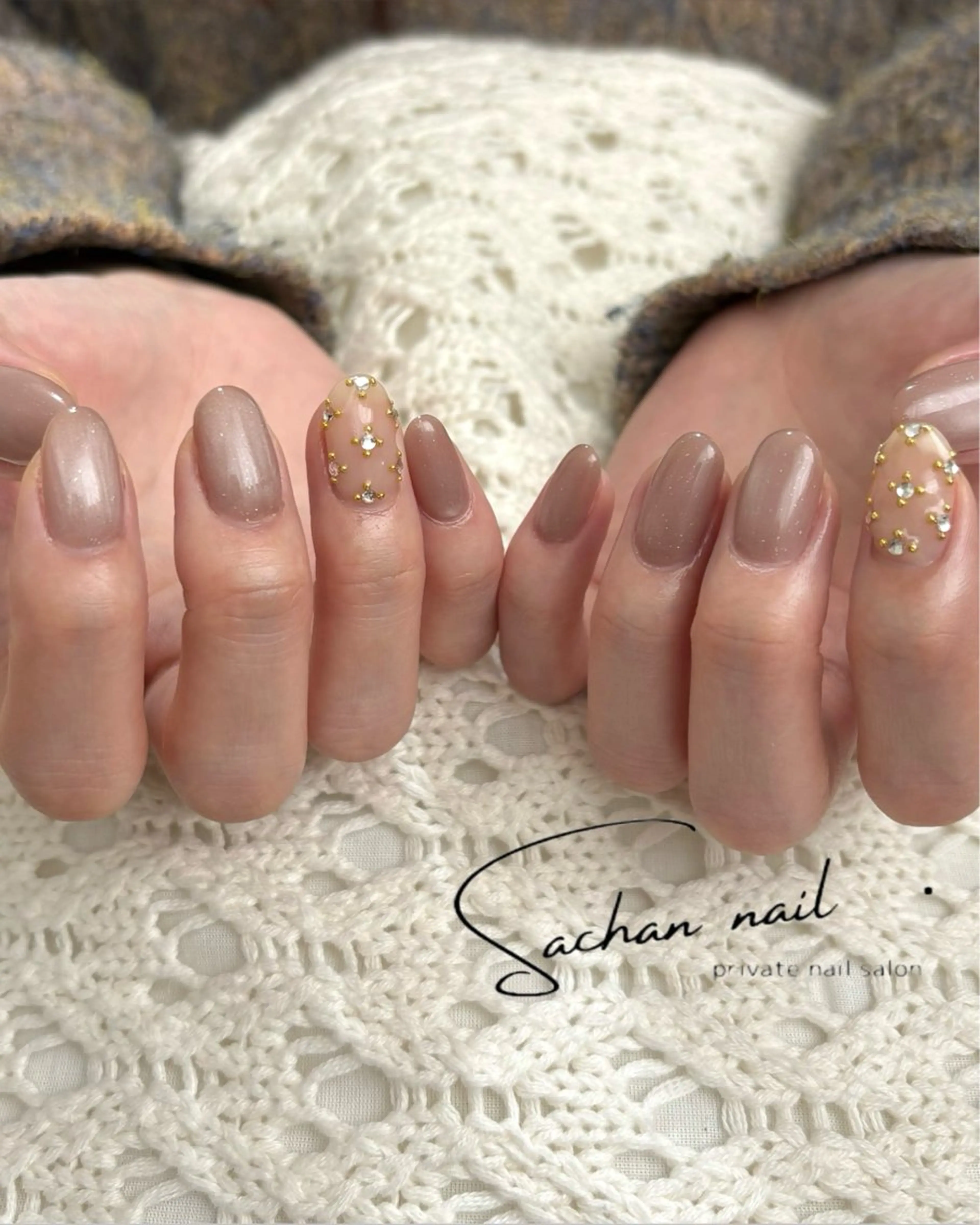 ネイル マグネットネイル ハンドネイル Sukegawa Satsukiのネイルデザイン