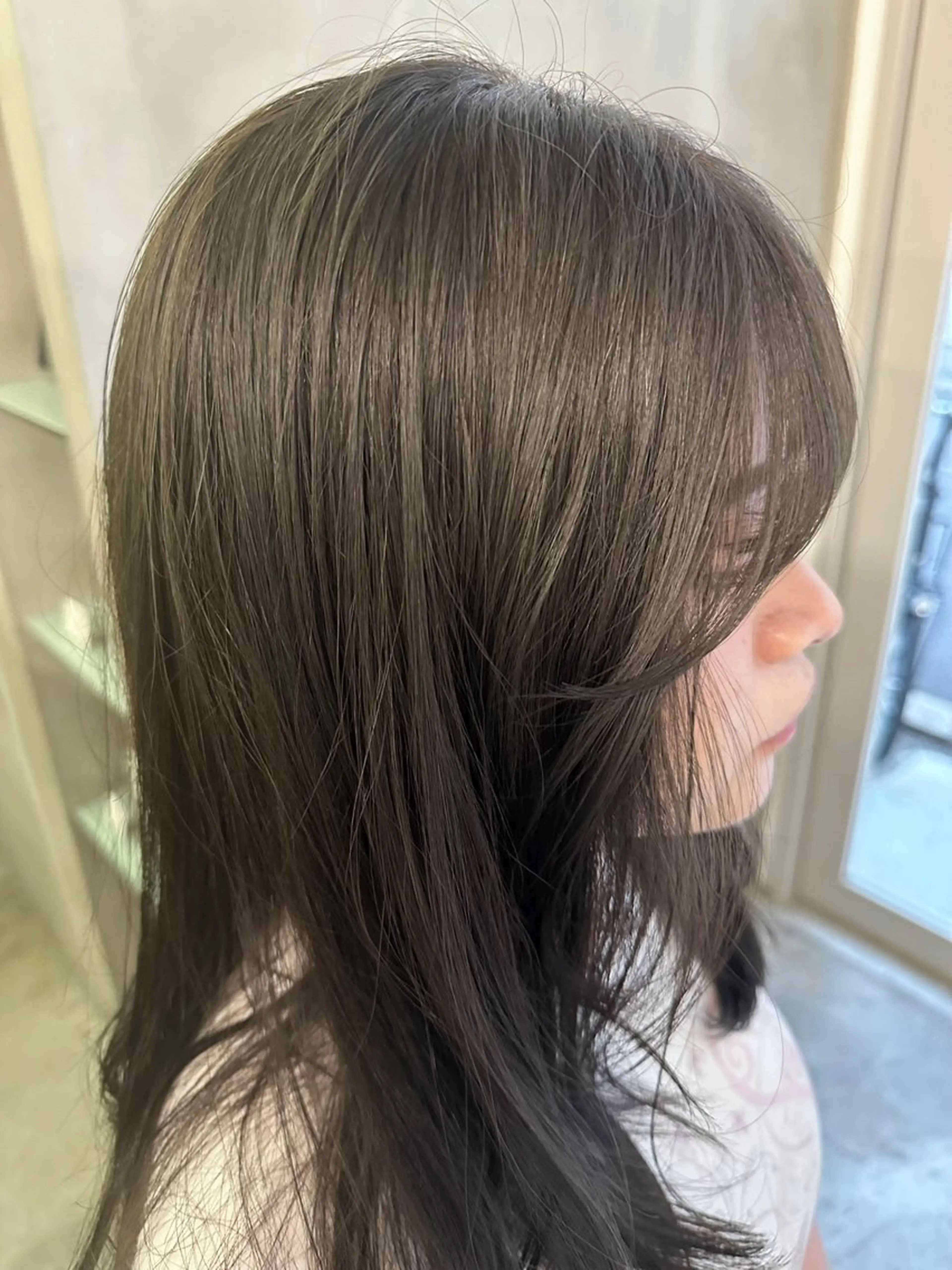 カラー ヘアカラー 田中 瑠愛のヘアスタイル