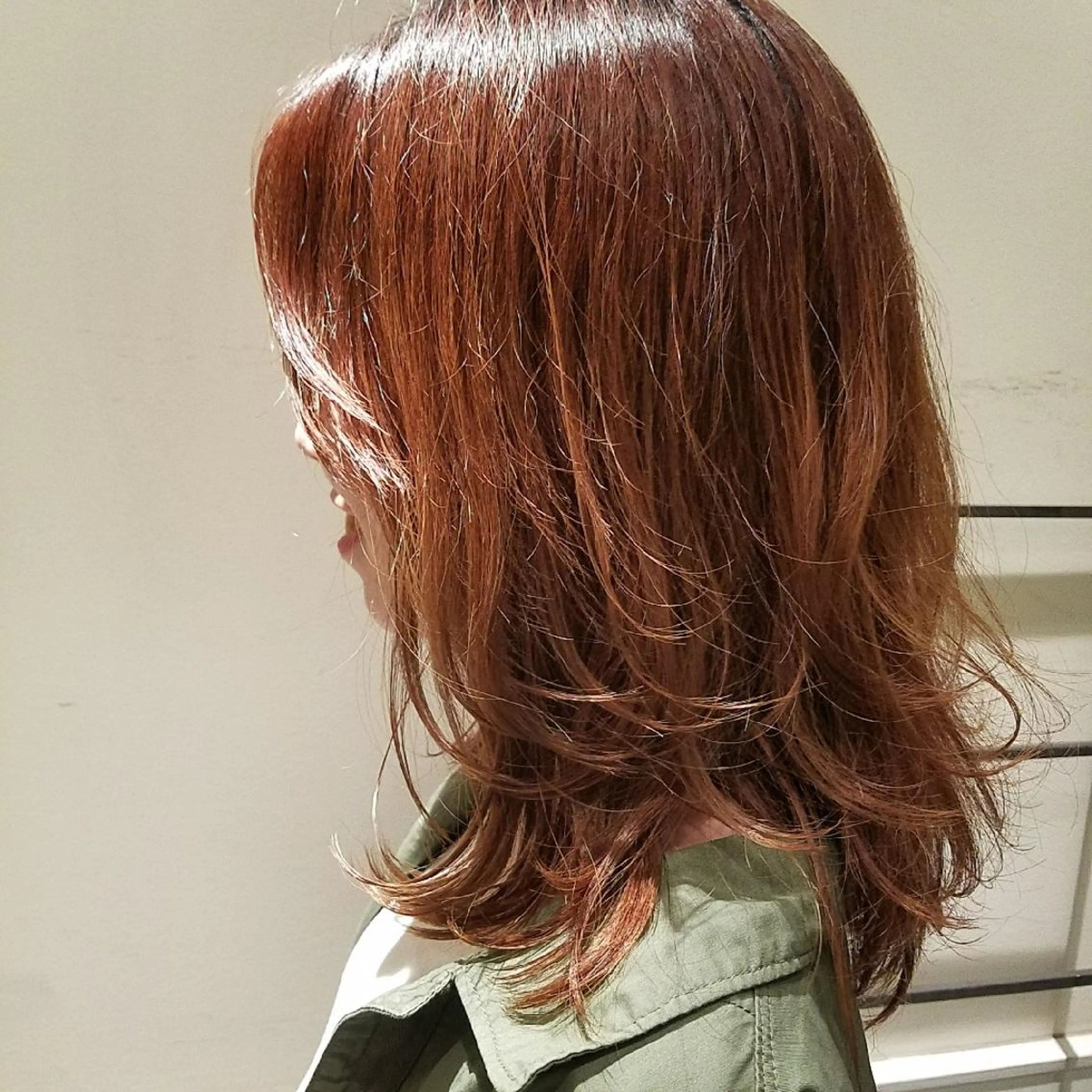 ミディアム レイヤーカット 🙃 透明感カラー/ボブのヘアスタイル