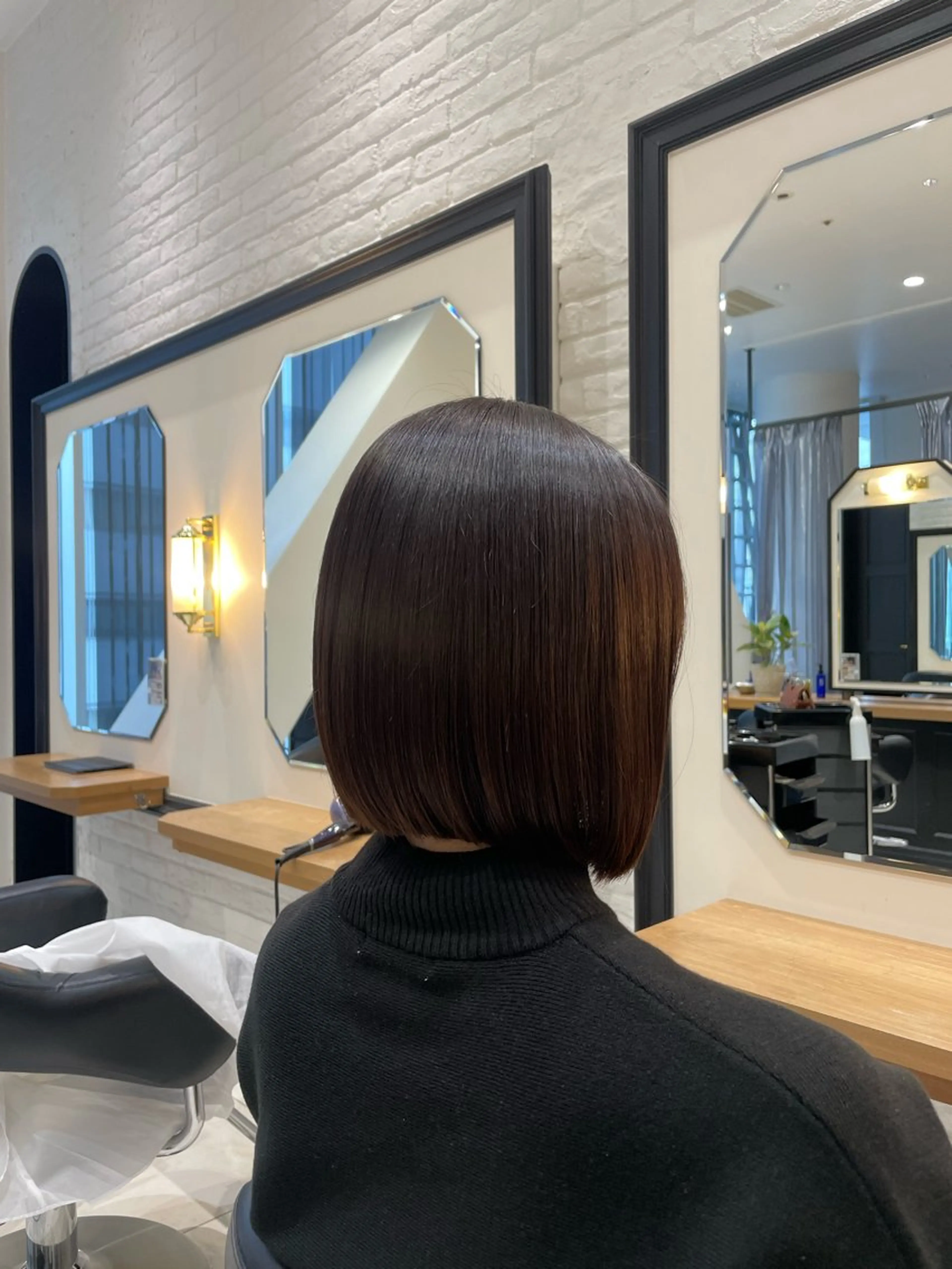 ミディアム 角本 ゆあんのヘアスタイル