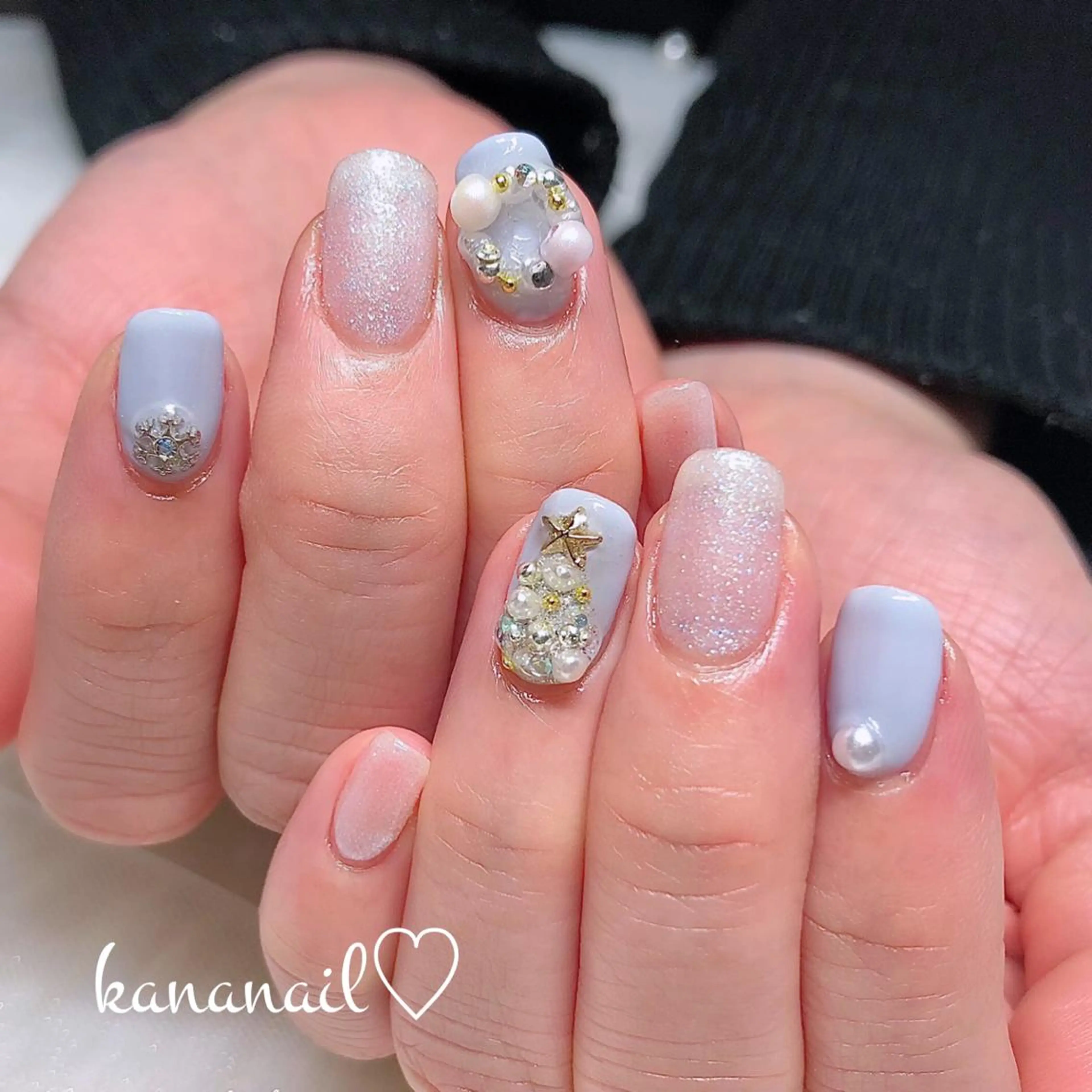 ネイル 冬ネイル クリスマス kananail ♡のネイルデザイン