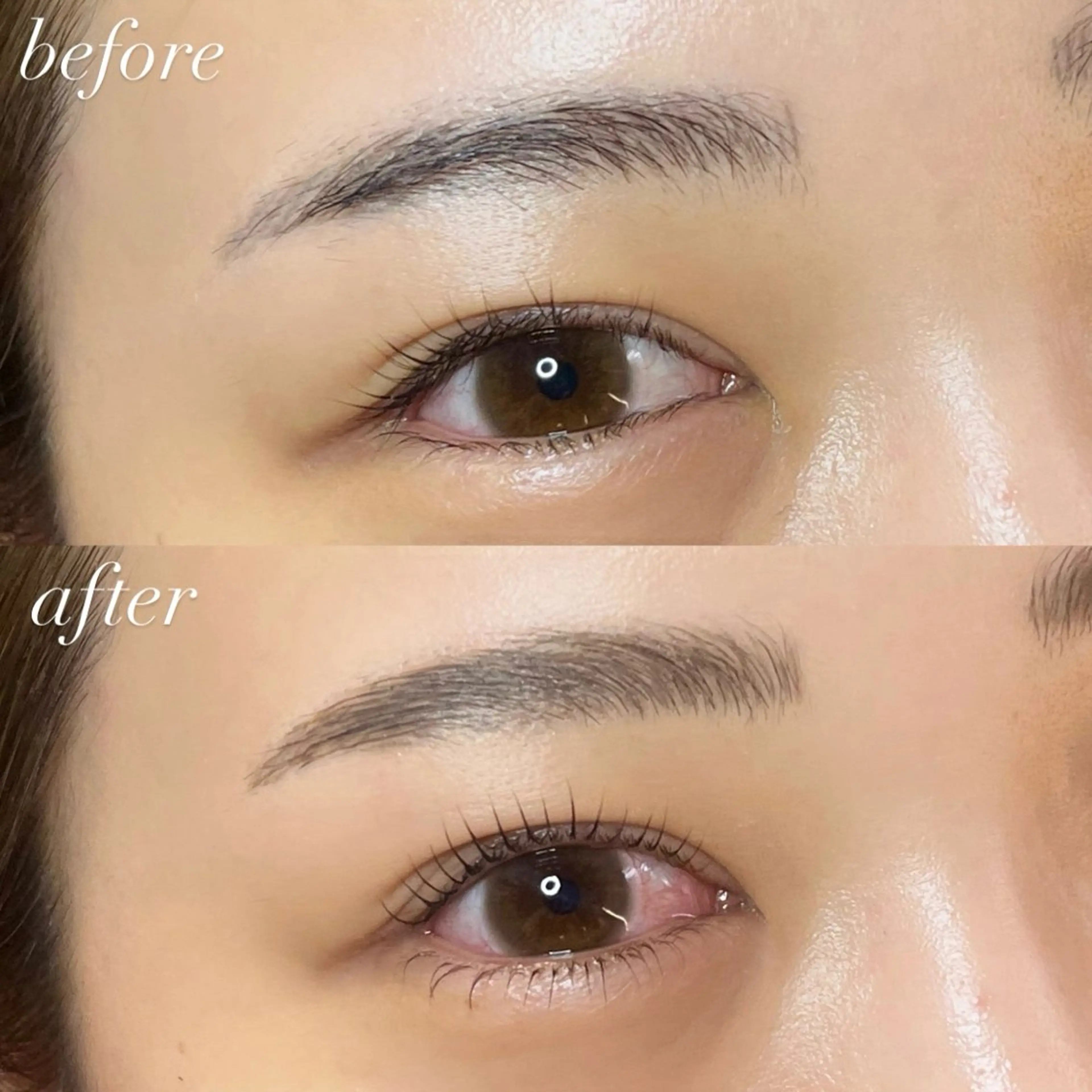 マツエク・マツパ 下まつげエクステ 一重×まつ毛パーマ マツパ seReno eyebrow&eyelash目黒本店所属・seReno KOHAKUの眉毛・アイブロウイメージ