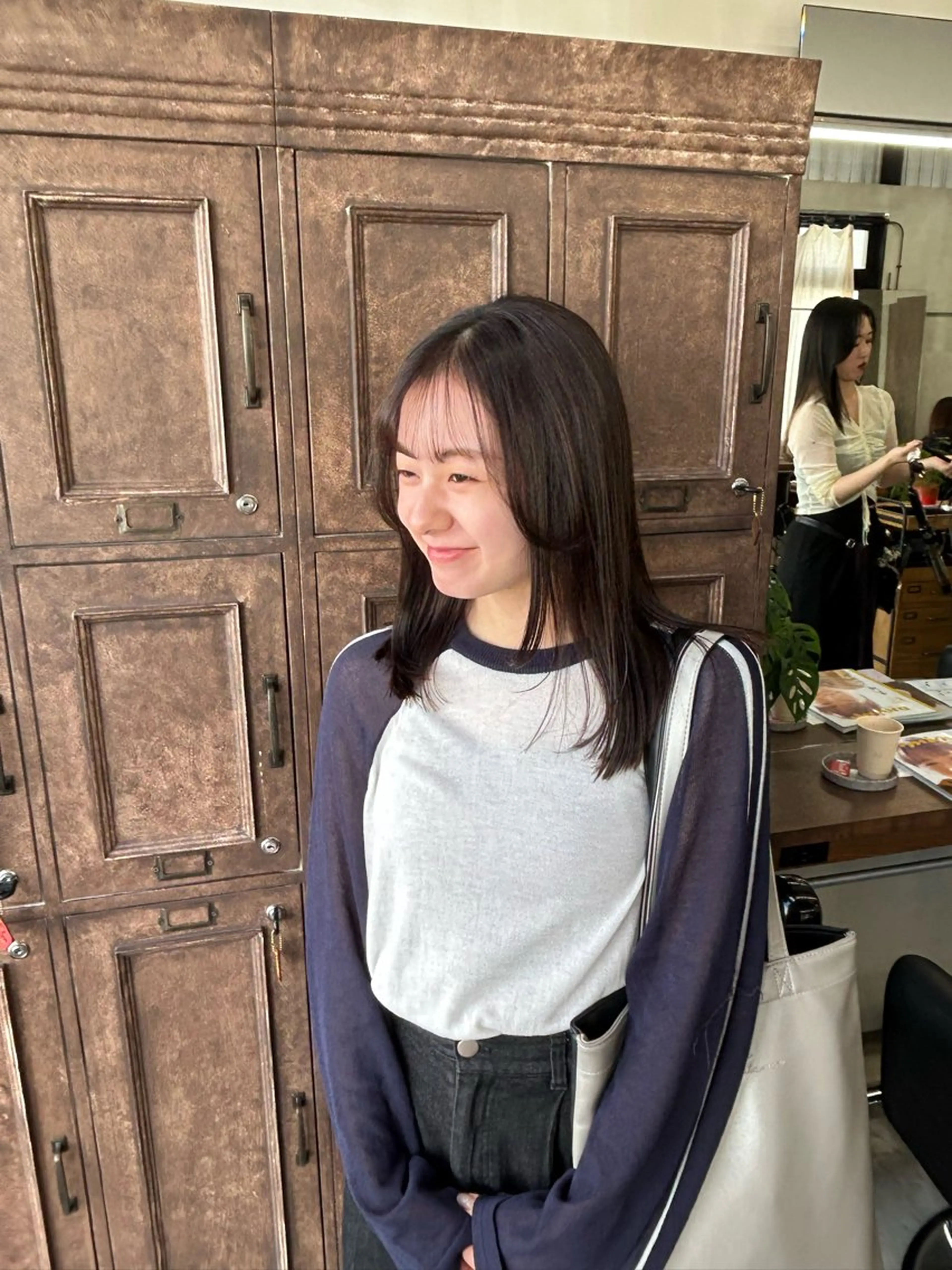 ロング レイヤーカット カット トリートメント 柔らかいヘア/ 東徳嶺 みくのヘアスタイル