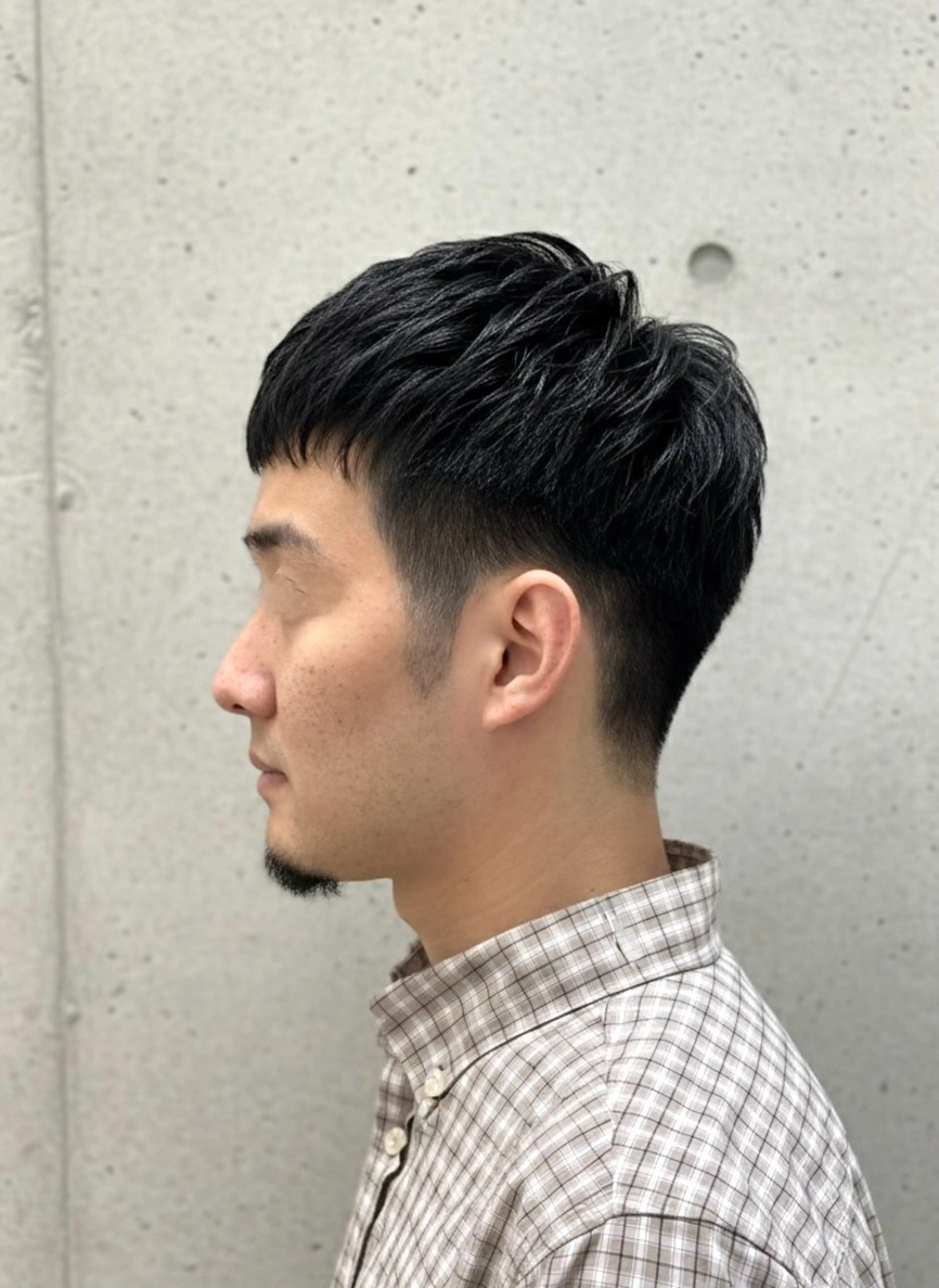 ショート メンズ カット 大人メンズパーマ /石川瑠青のヘアスタイル