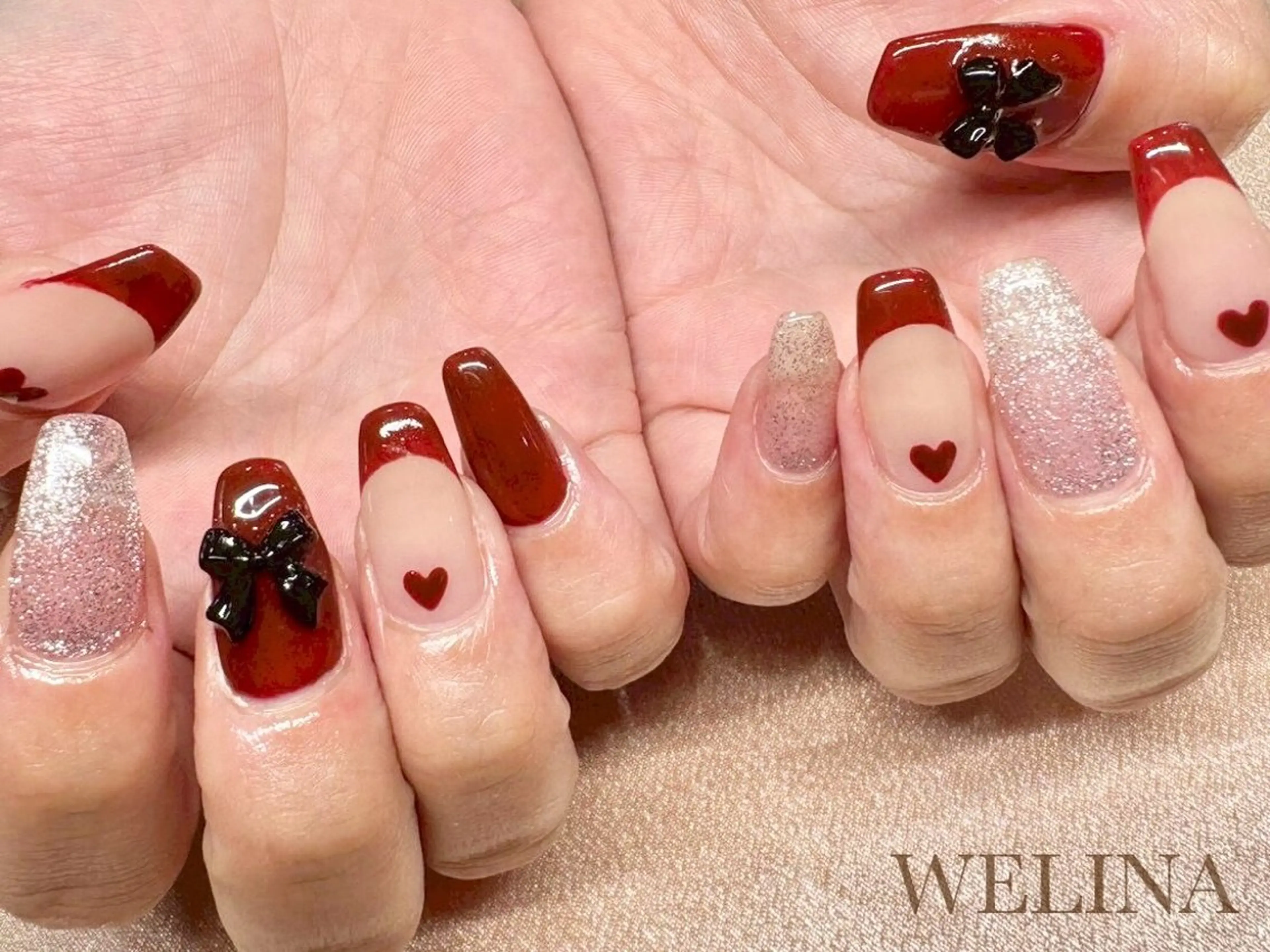 ネイル ハンドネイル WELINA Fujisawaのネイルデザイン