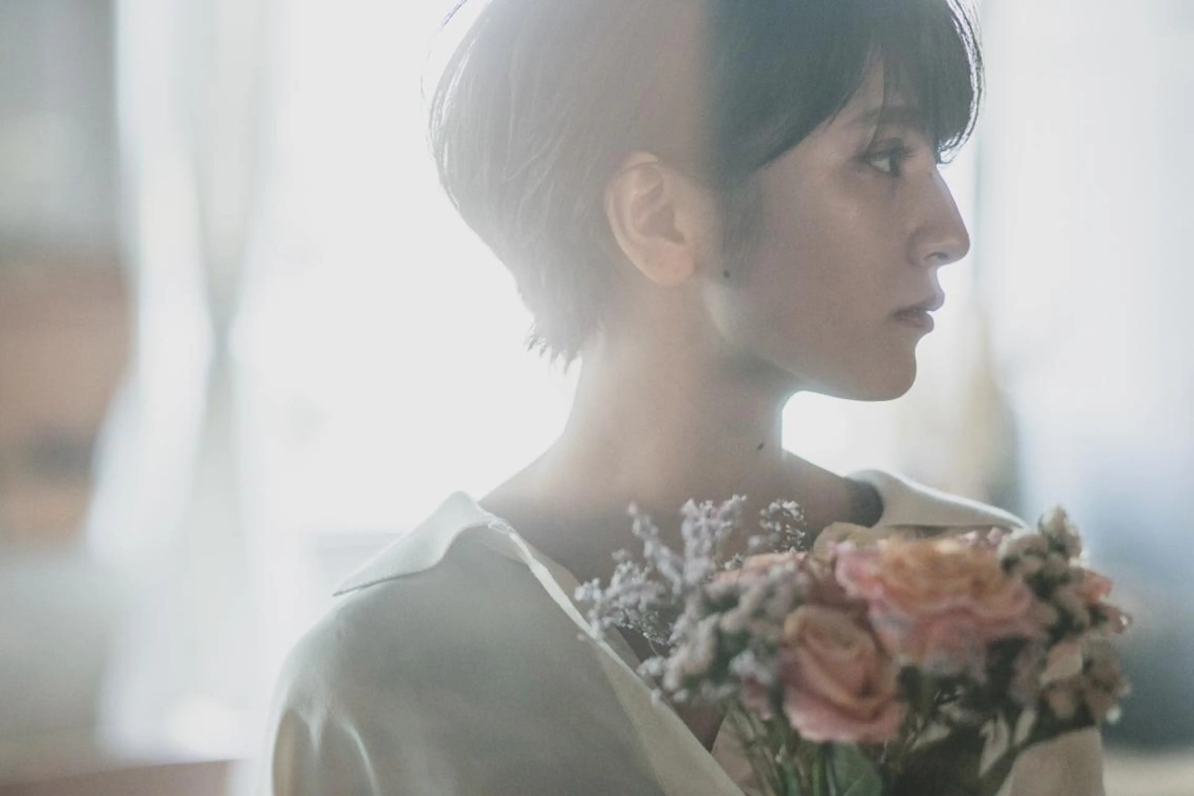 ショート カラー 永田 崇のヘアスタイル