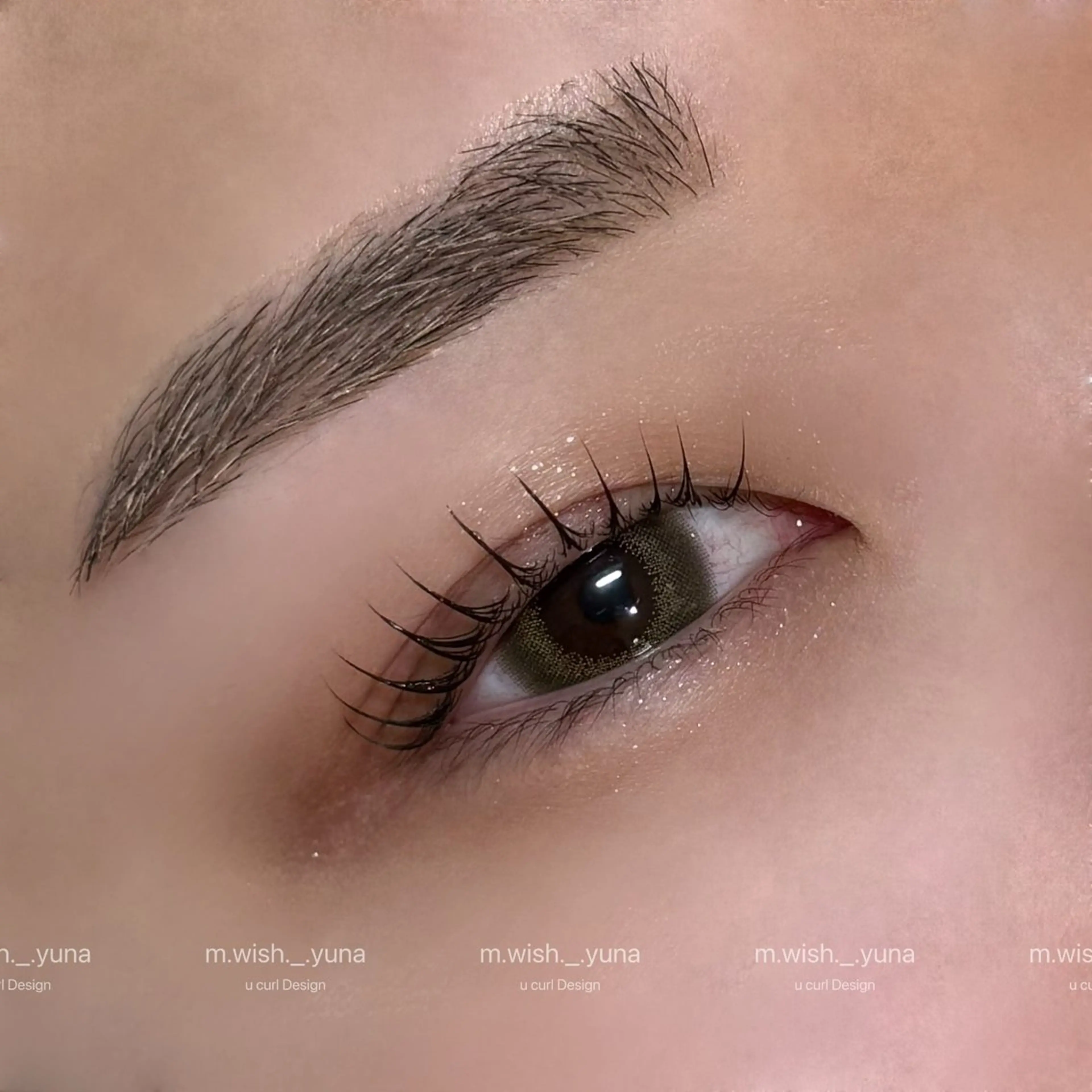 マツエク・マツパ m.wish Yuna🍒のマツエク・マツパデザイン