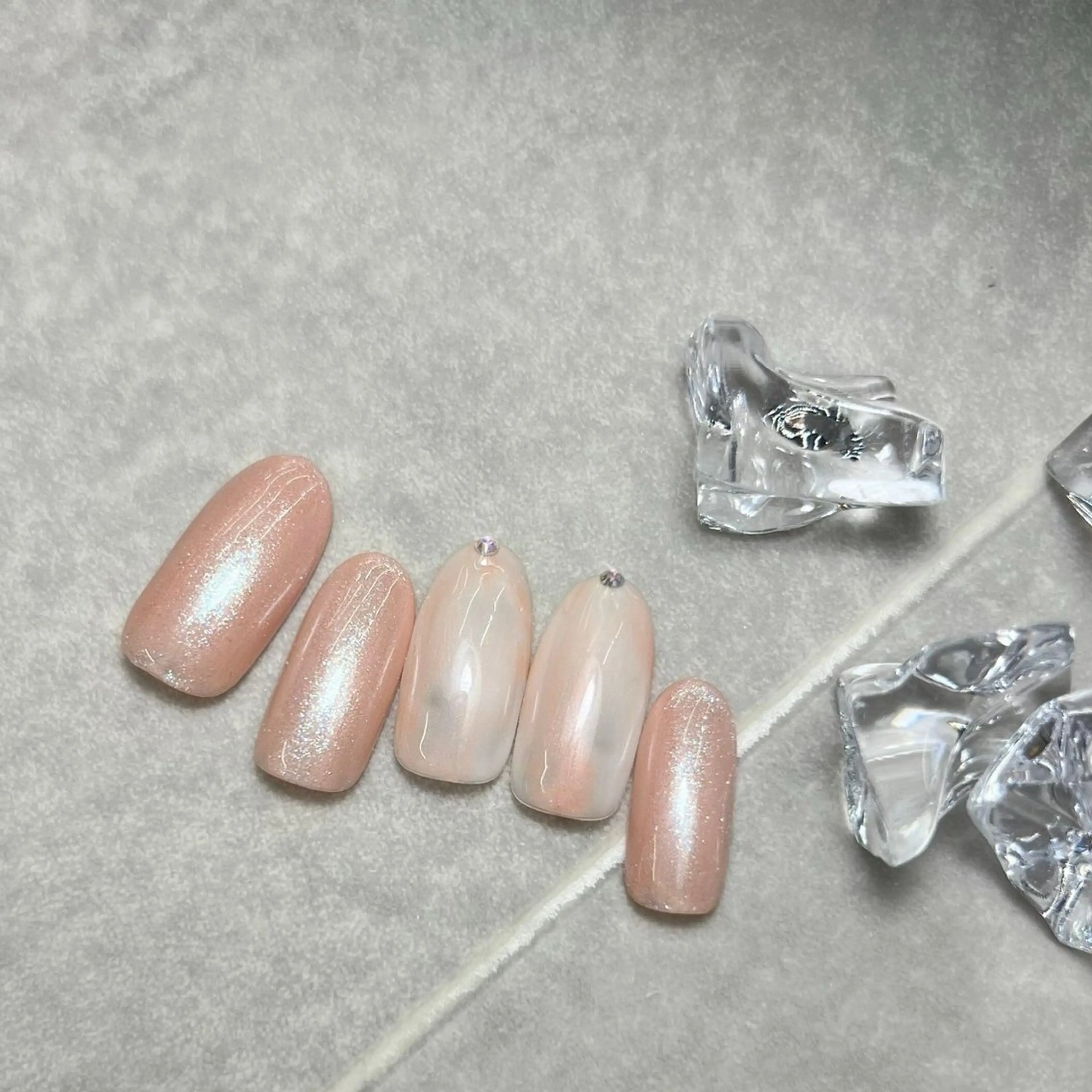 ネイル ⭐︎休業中の練習⭐︎ JNA認定講師髙橋のネイルデザイン