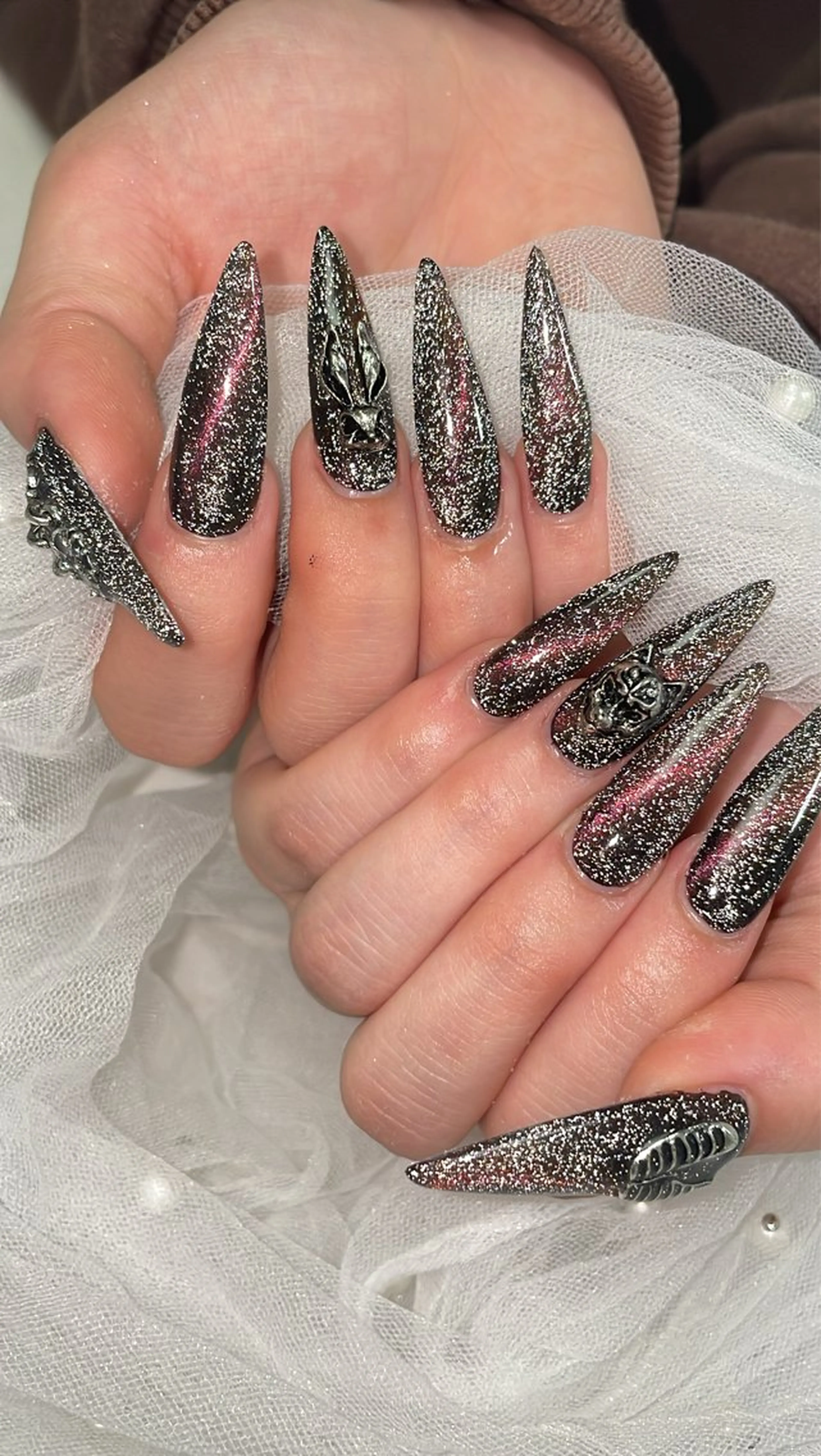 ネイル ハンドネイル ネイルサロンエクラ 🫧Shizukaのネイルデザイン