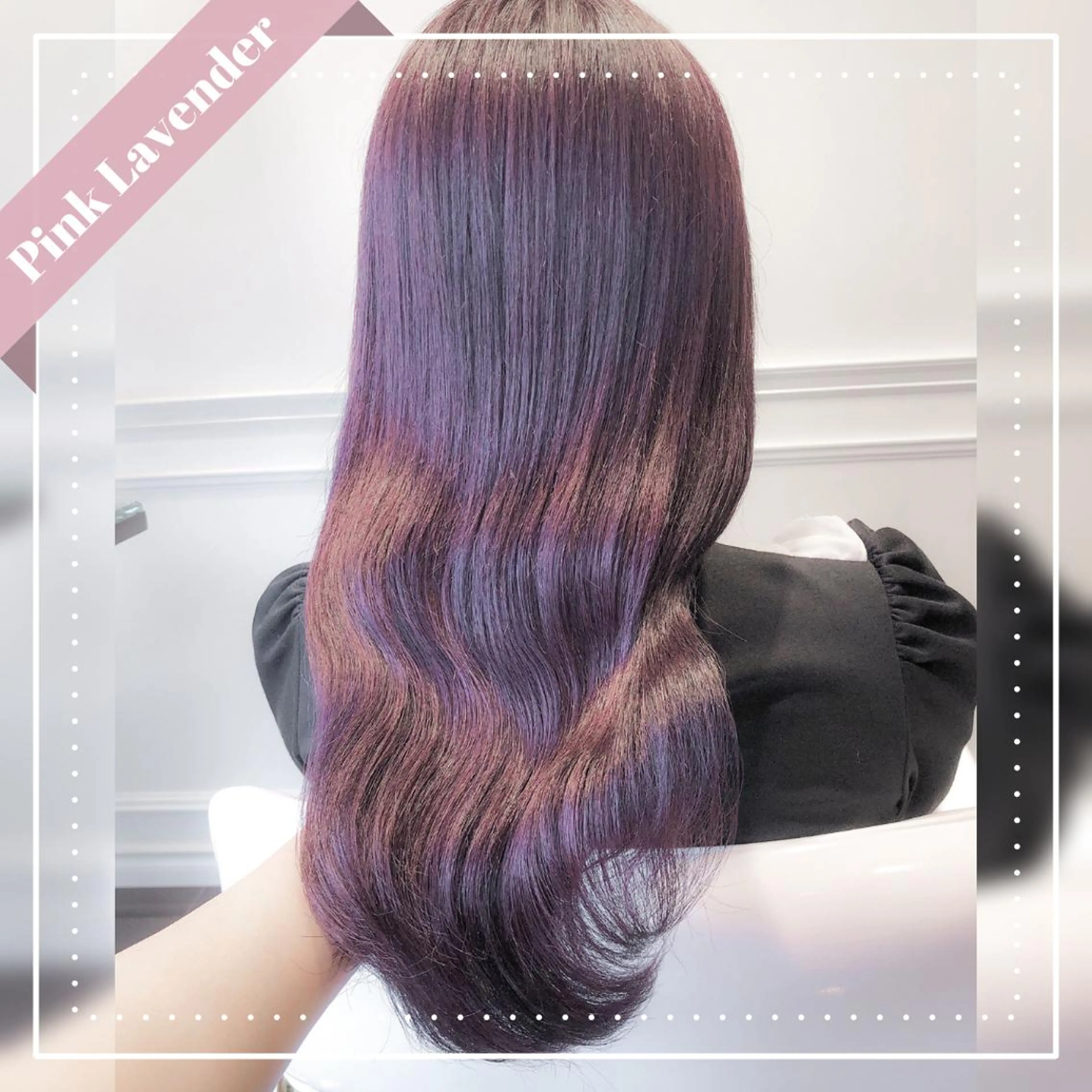 ロング カラー ブリーチ ヘアカラー miyu /トレンド カラー×艶髪のヘアスタイル