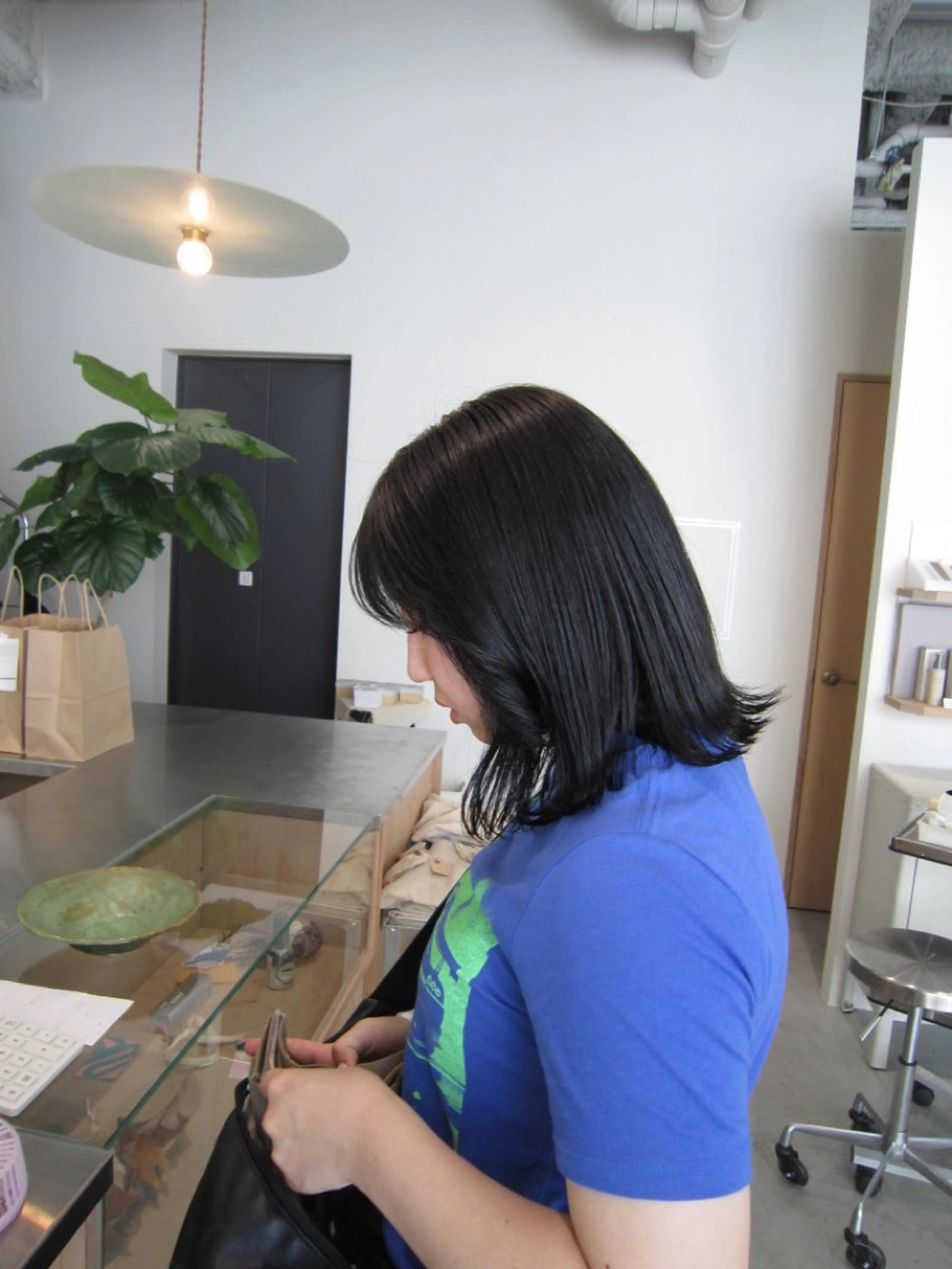 ミディアム アッシュ ヘアカラー 🌷似合わせカラー 🌷/岡崎/アイ🐰のヘアスタイル