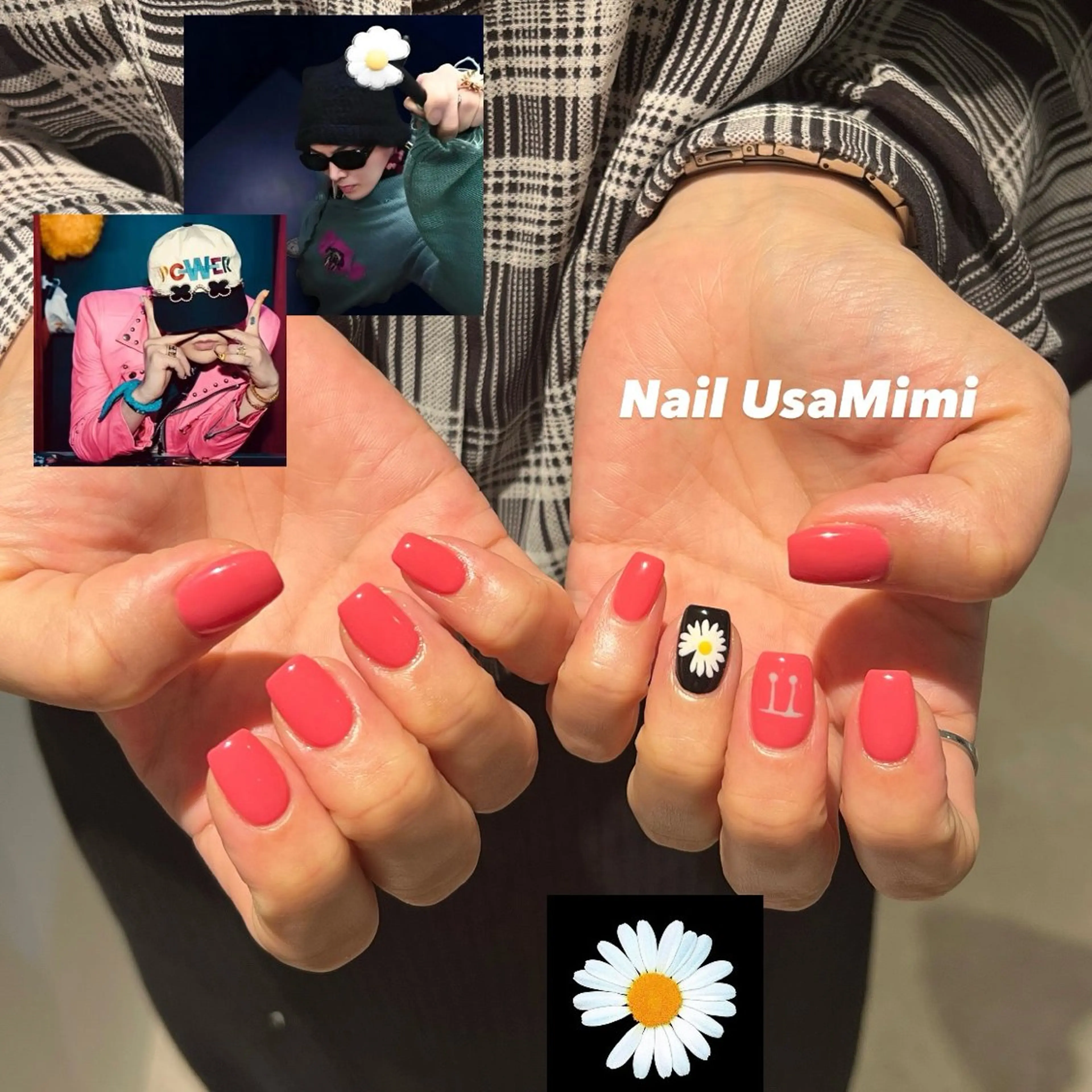 ネイル アートネイル オーロラネイル チークネイル フレンチネイル ジェルネイル ハンドネイル 本町NailUsa Mimi RIKOのネイルデザイン