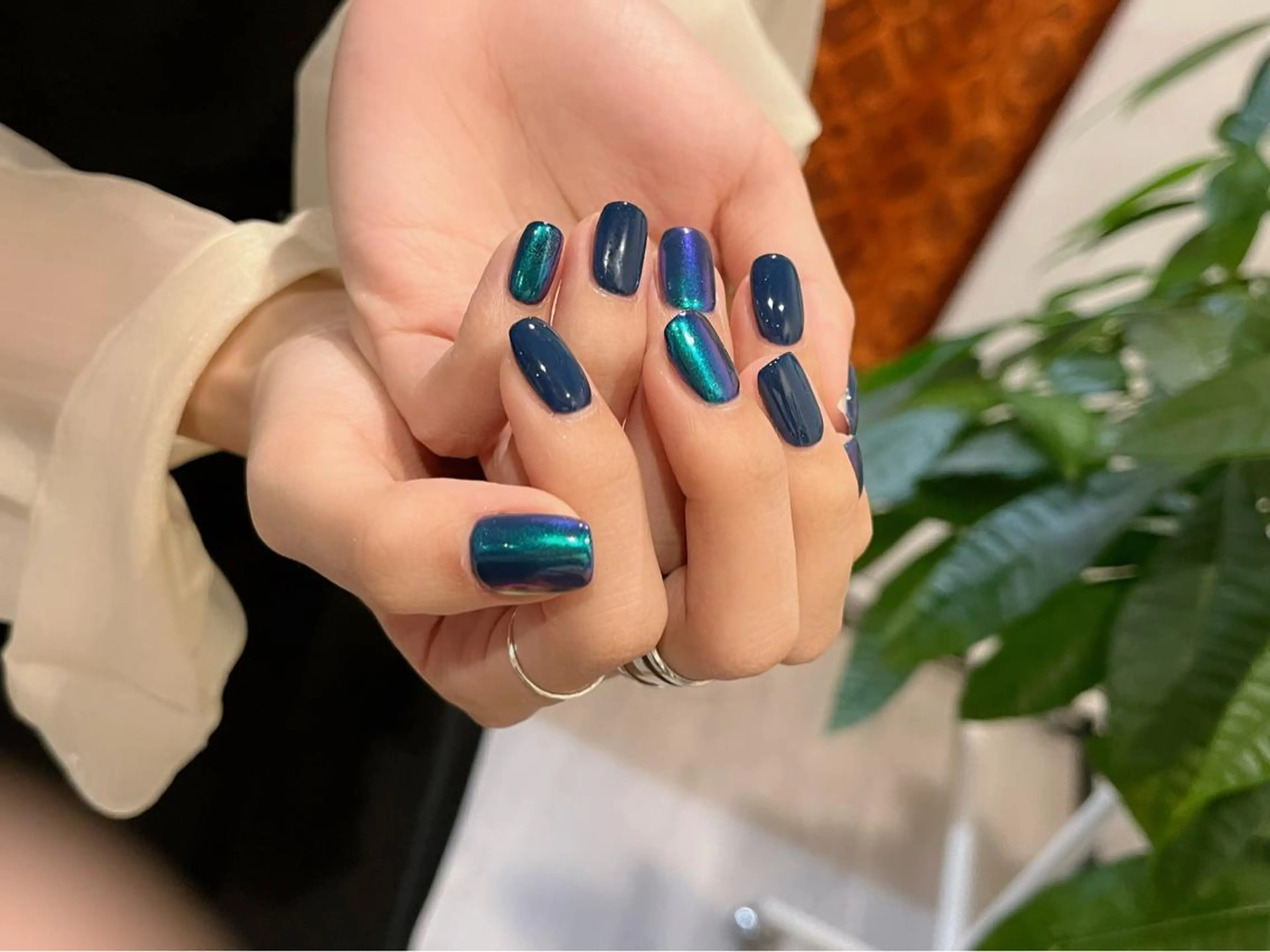 ネイル ハンドネイル Protea ❁⃘*.ﾟ清家 美穂のネイルデザイン