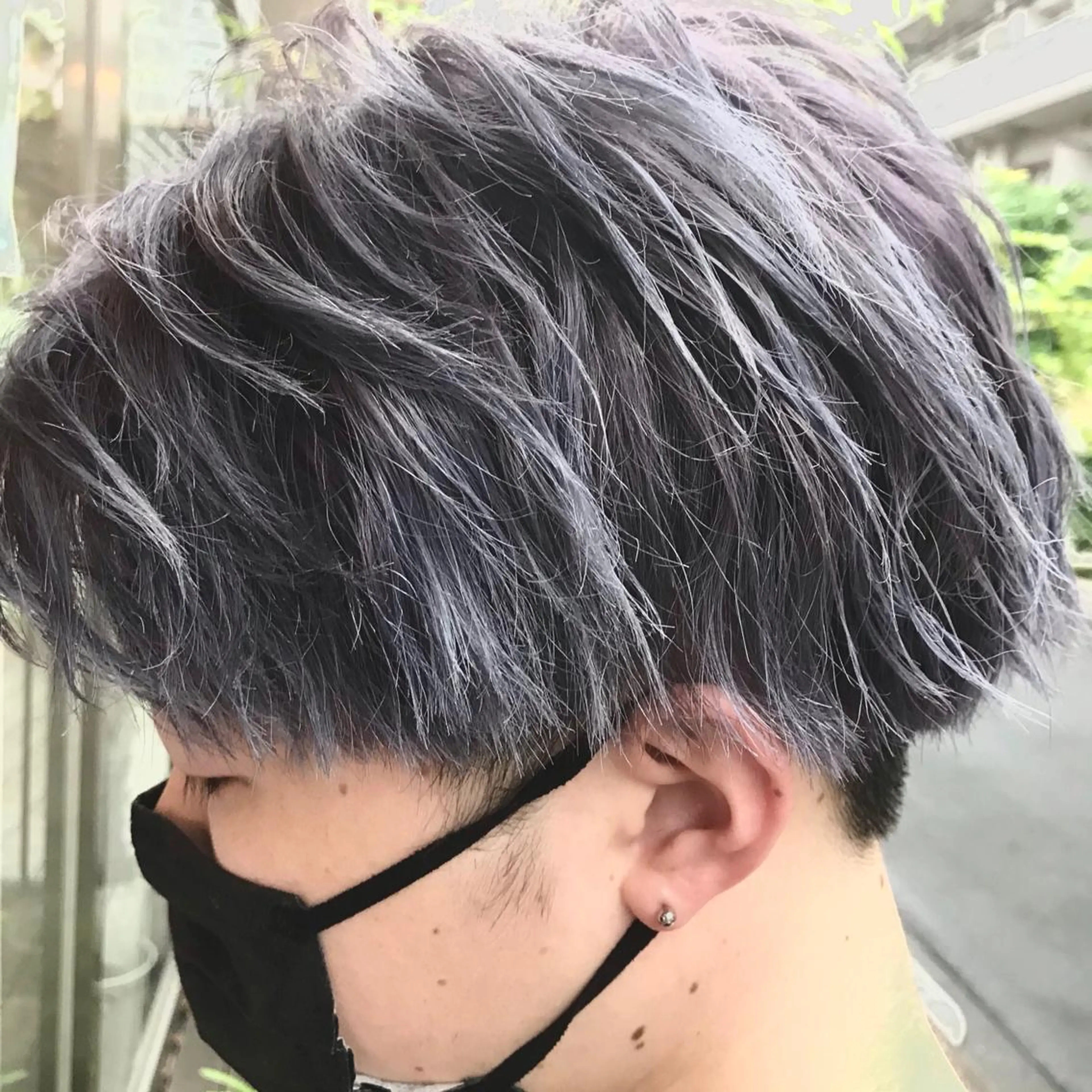 ショート カラー メンズ 💎透明感カラー特化 💎TAISEIのヘアスタイル