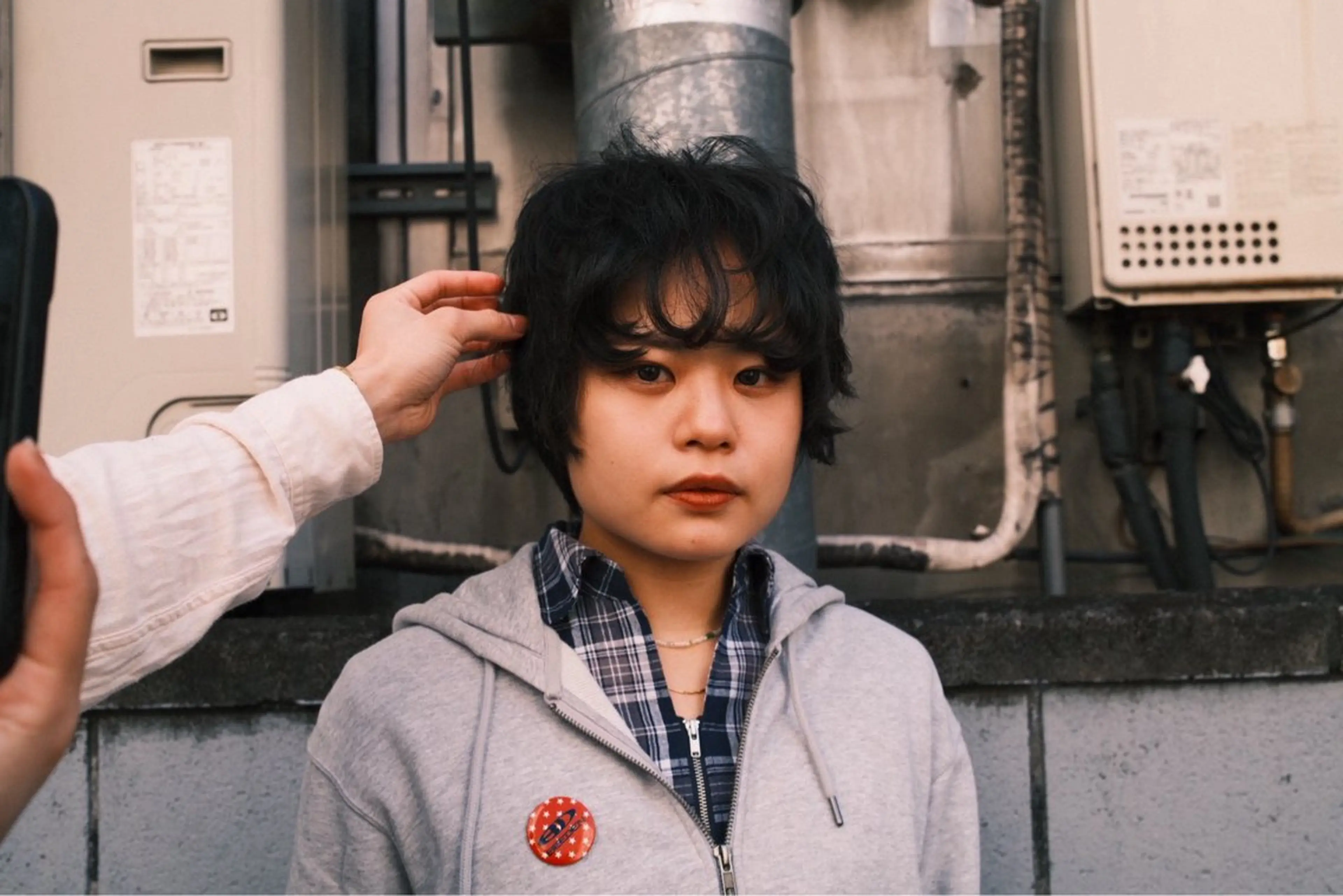 ショート パーマ パーマ/メンズパーマ /ボブパーマ/HYOのヘアスタイル