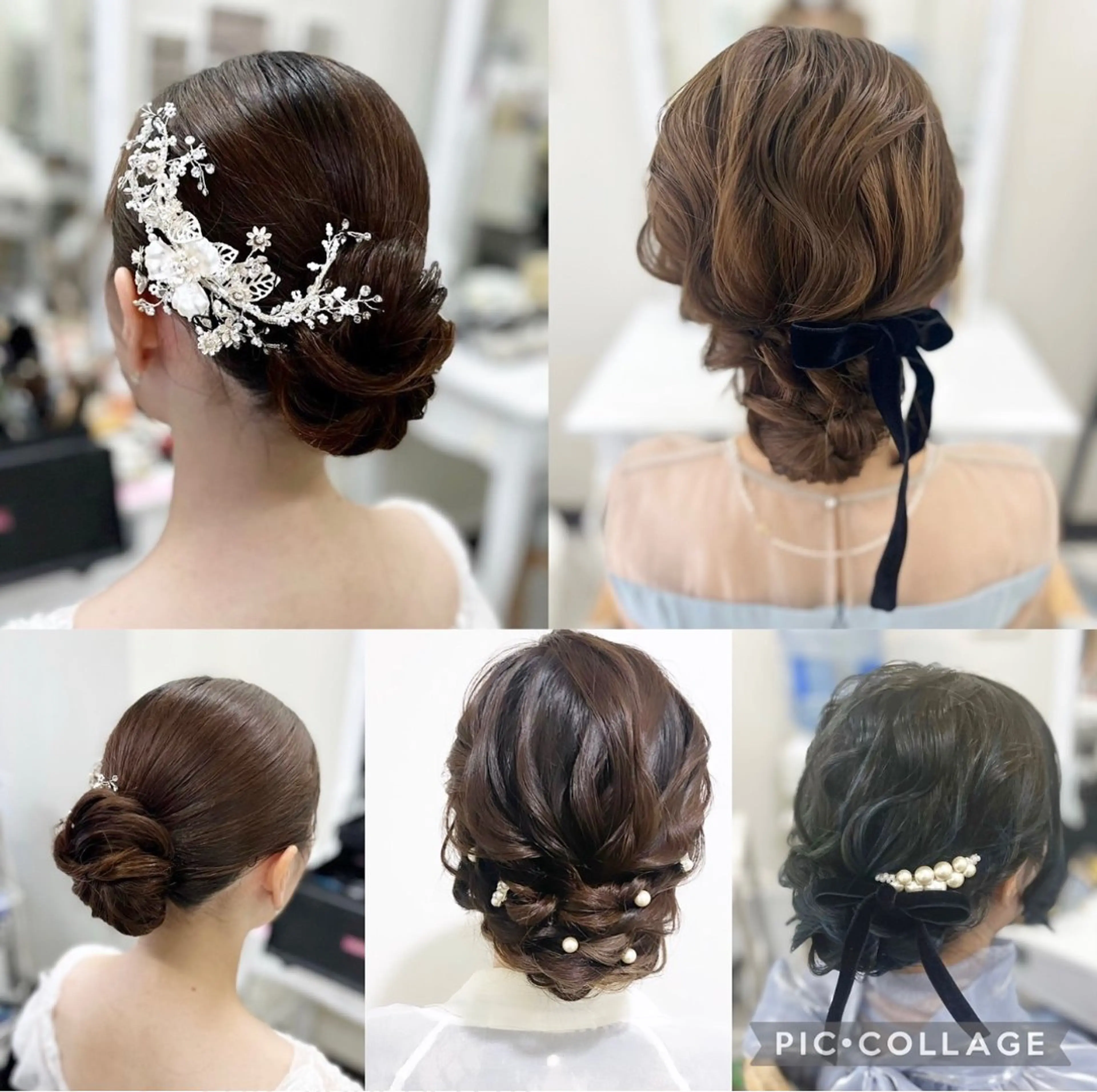 ヘアアレンジ ヘアセット ヘアセットサロン ココのヘアスタイル