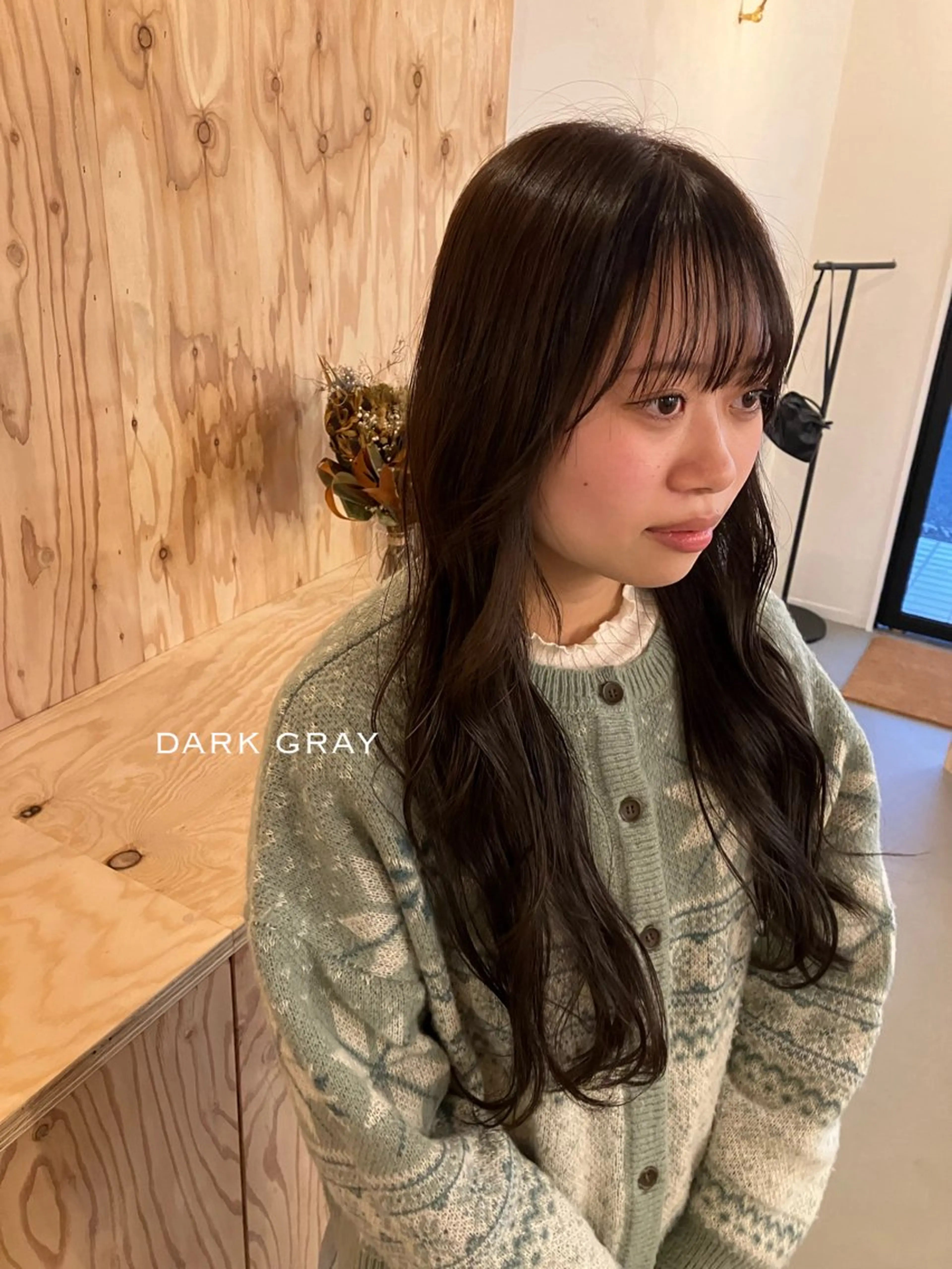 カラー ダークグレー OCHIAI KEISUKEのヘアスタイル