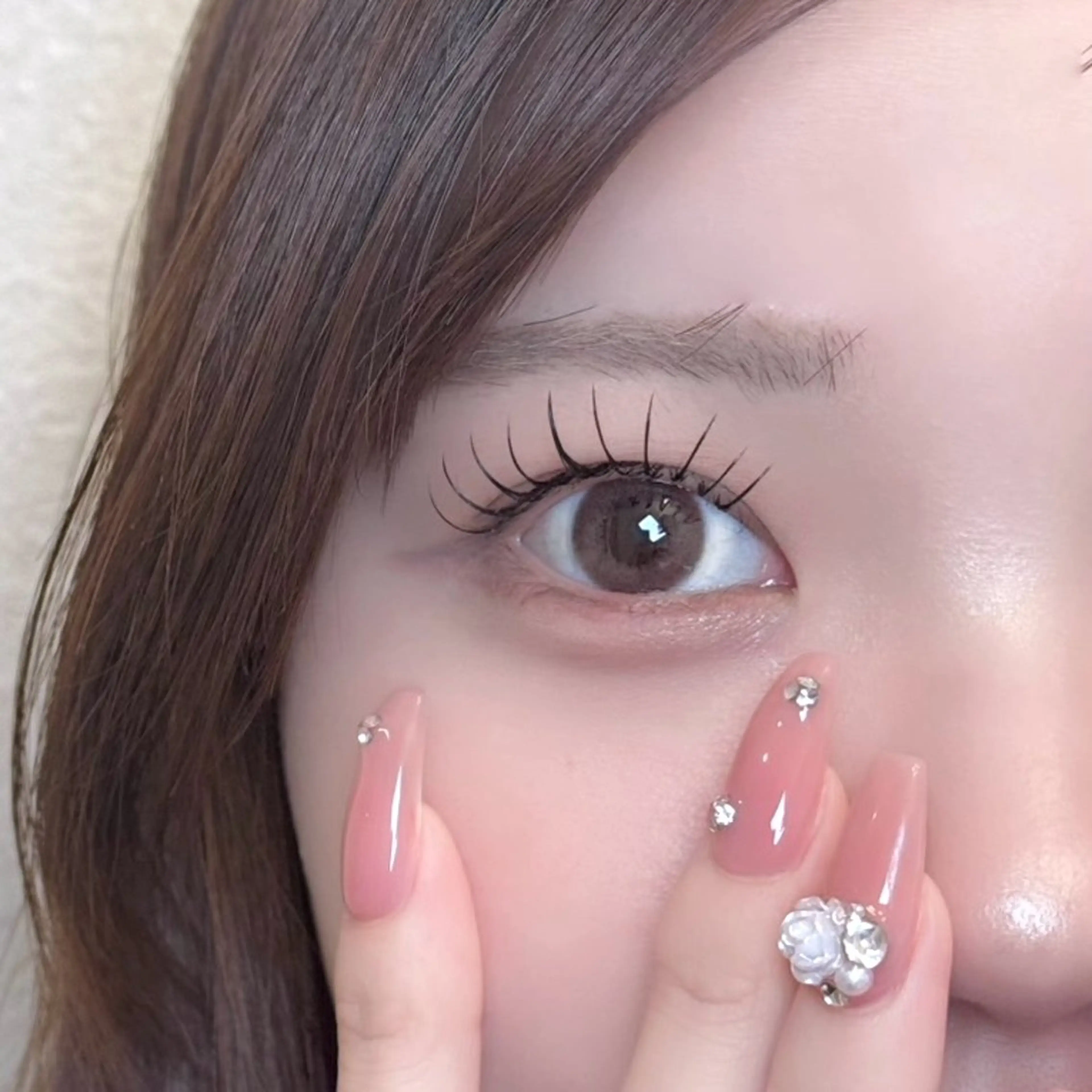 ☁️高級フラットラッシュ120本~【美容トリートメントコーティング付☁️オフあり別途¥550】の写真