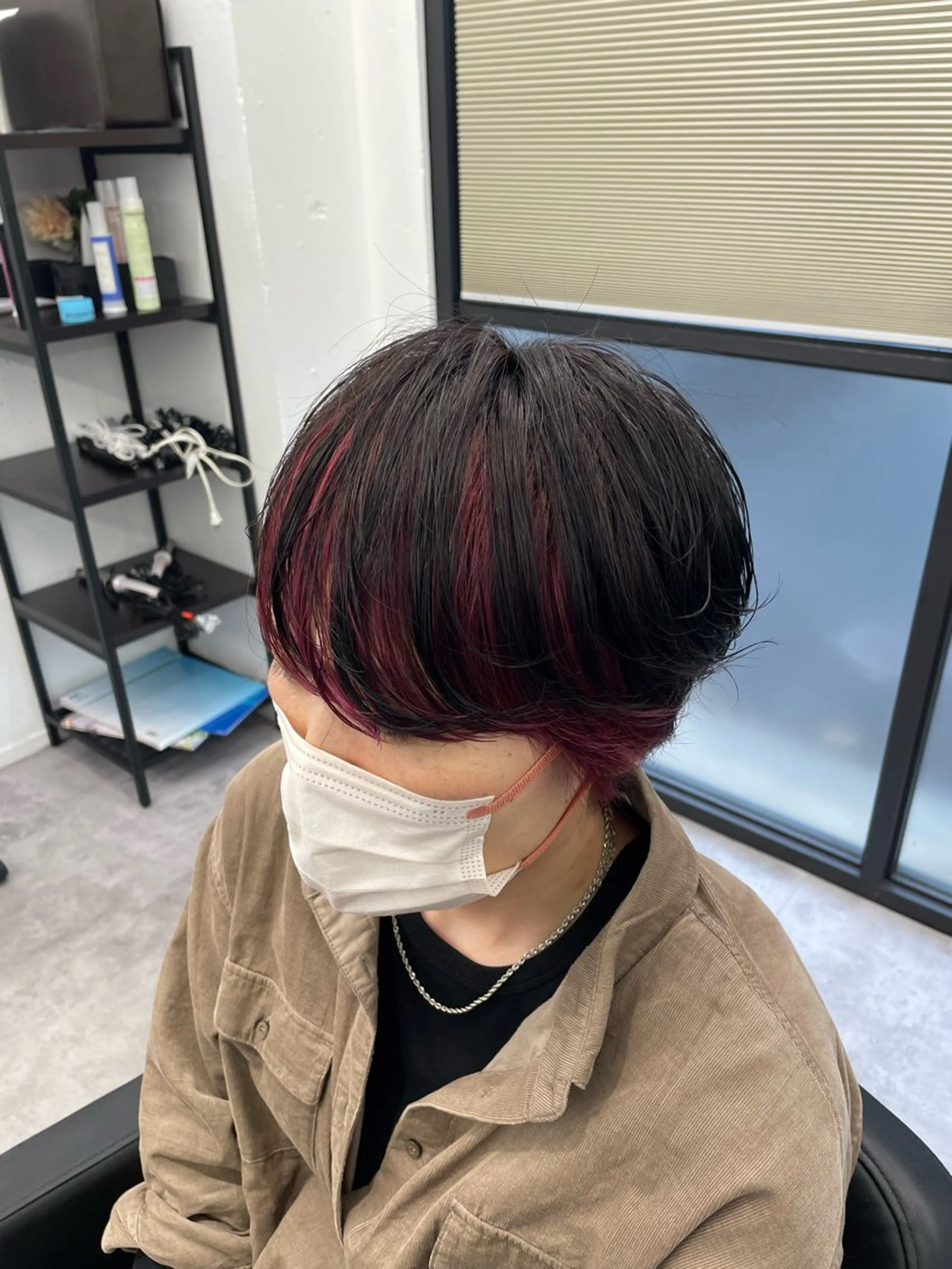 ショート カラー ヘアカラー COCO .のヘアスタイル