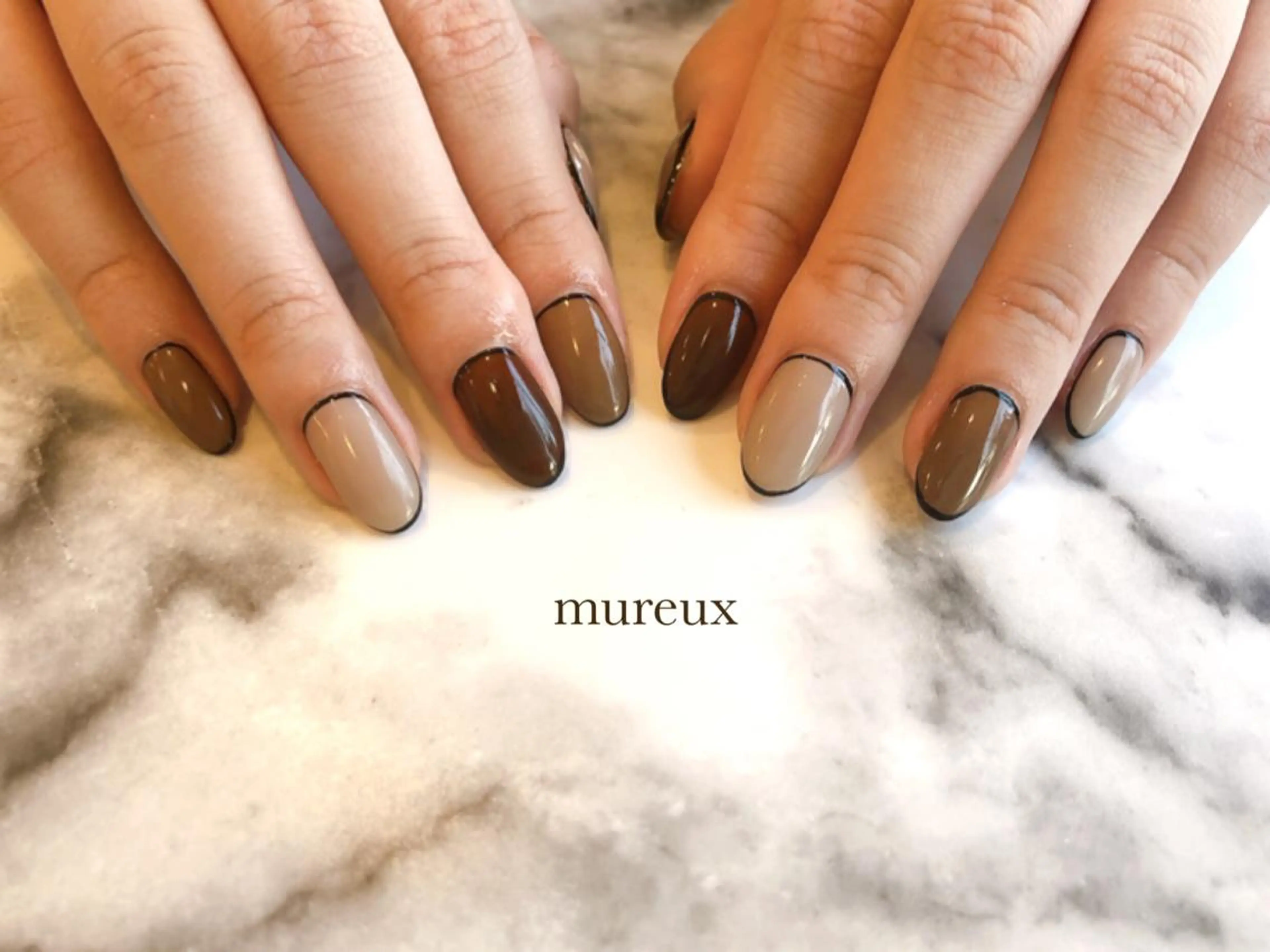 ネイル ハンドネイル mureux ∵ayakaのネイルデザイン